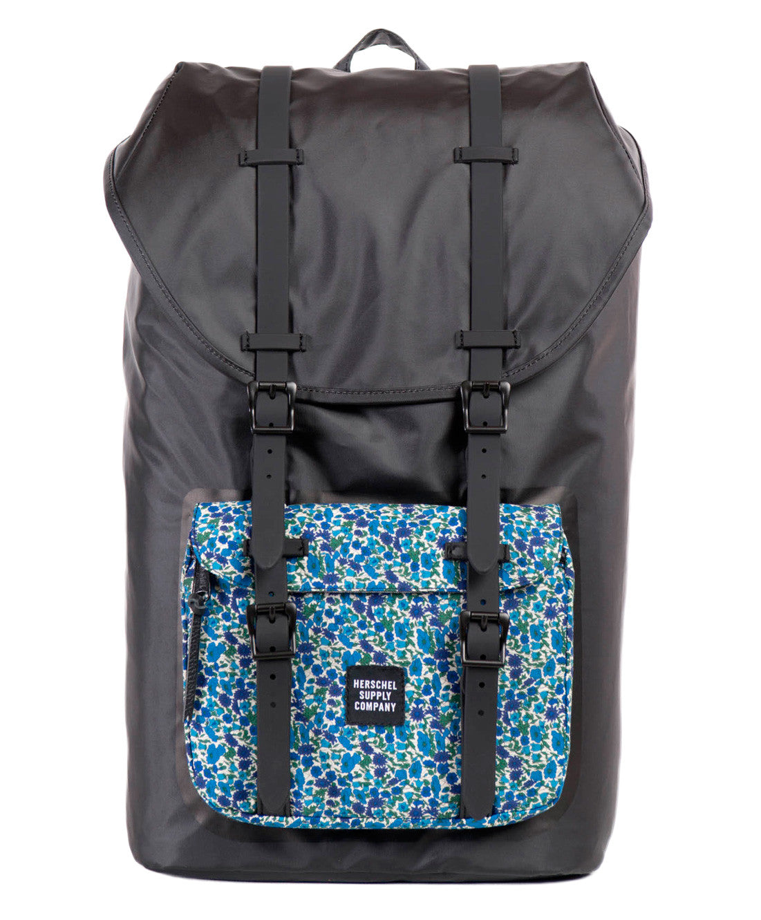 Herschel Supply Little America Backpack (Black/Petal Bud