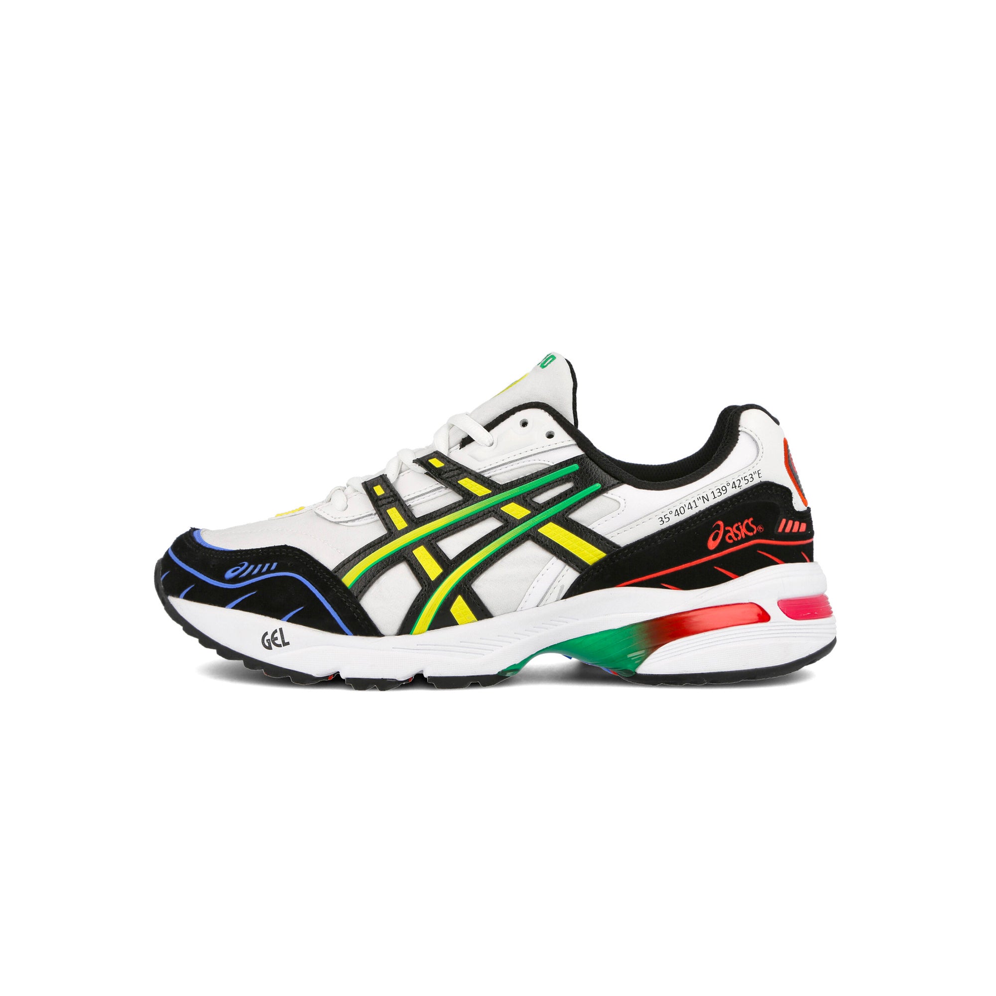 Asics Mens Gel 1090 Retro Tokyo Running Shoes (1021A283) Multi Color - Size 9.5 Asics Mens Gel 1090 Road to Tokyo Shoes – Extra Butter main image 2
