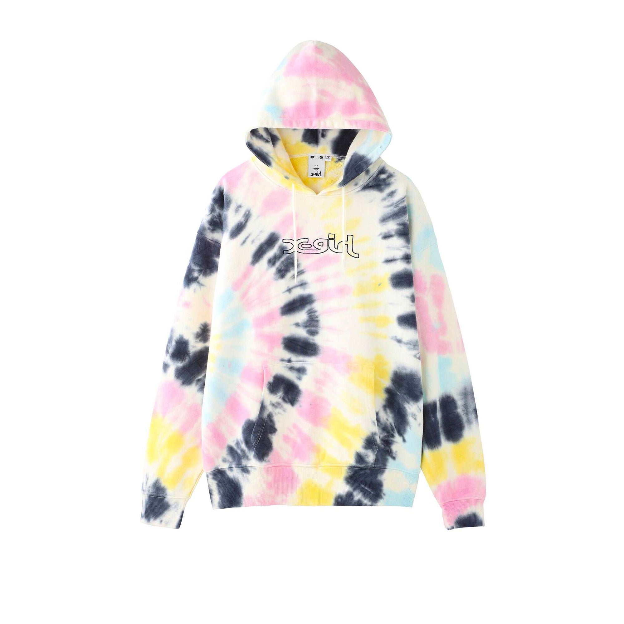 X Girl Womens Tie-Die Sweat Hoodie – Extra Butter