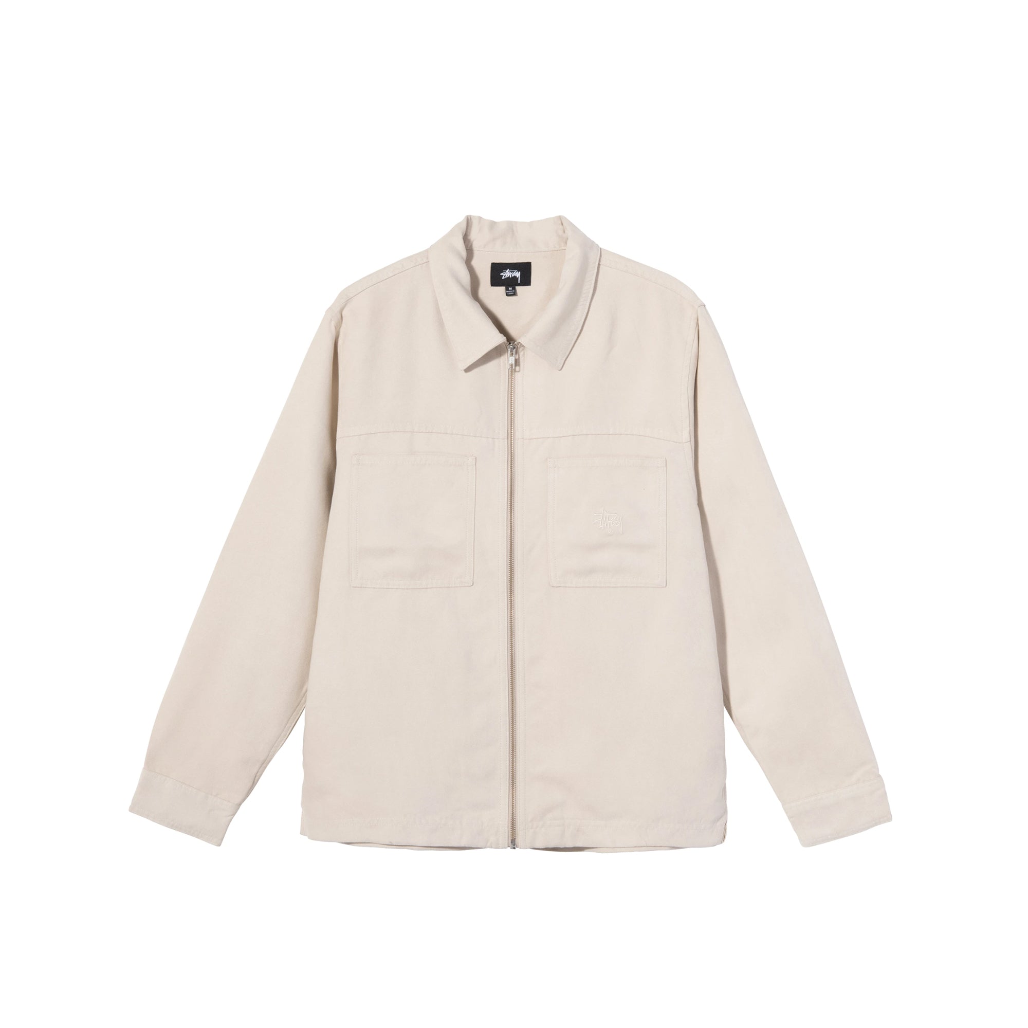 Stussy Mens Micro Suede Work Shirt – Extra Butter