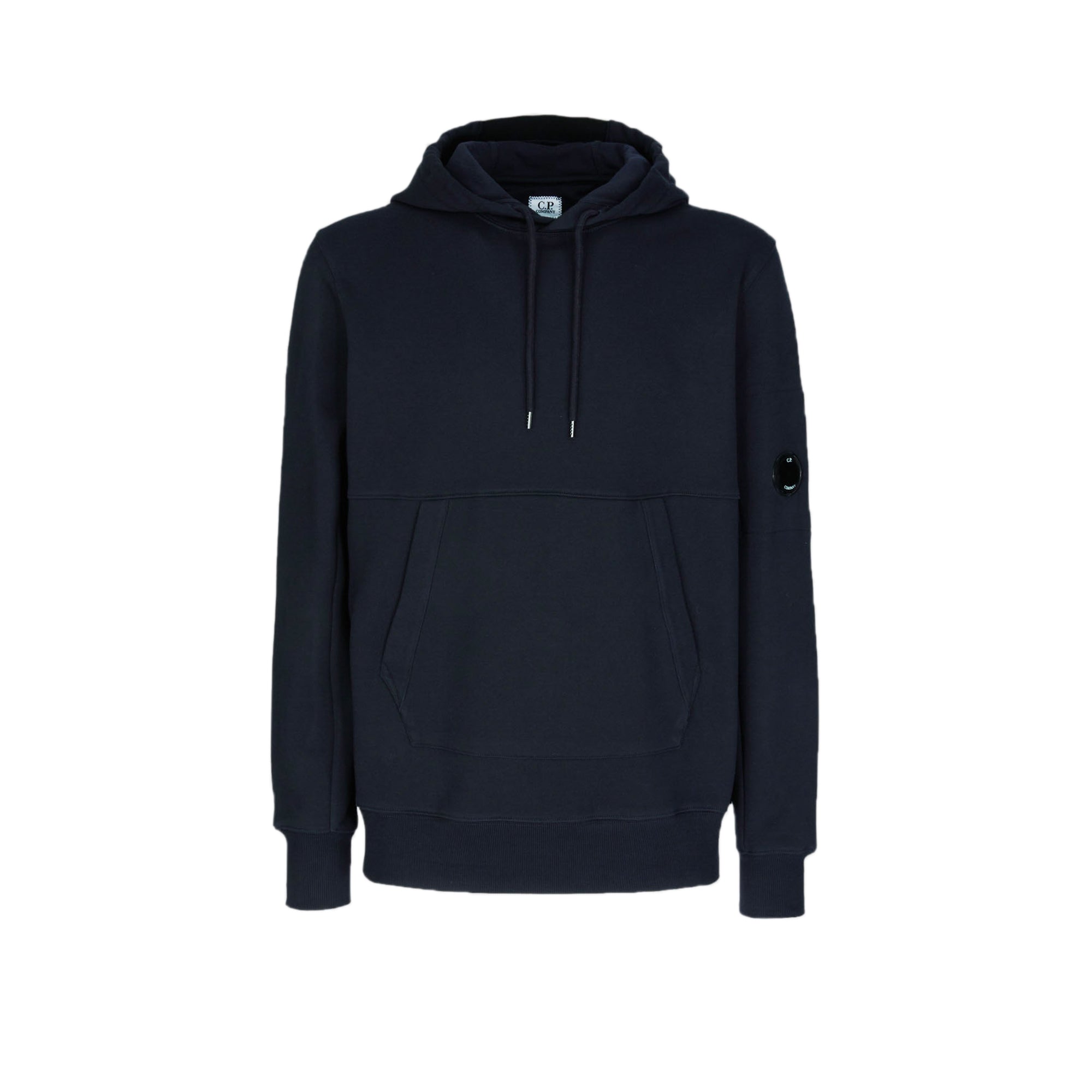 C.P. Company Mens Diagonal Raised Fleece Hoodie – Extra Butter