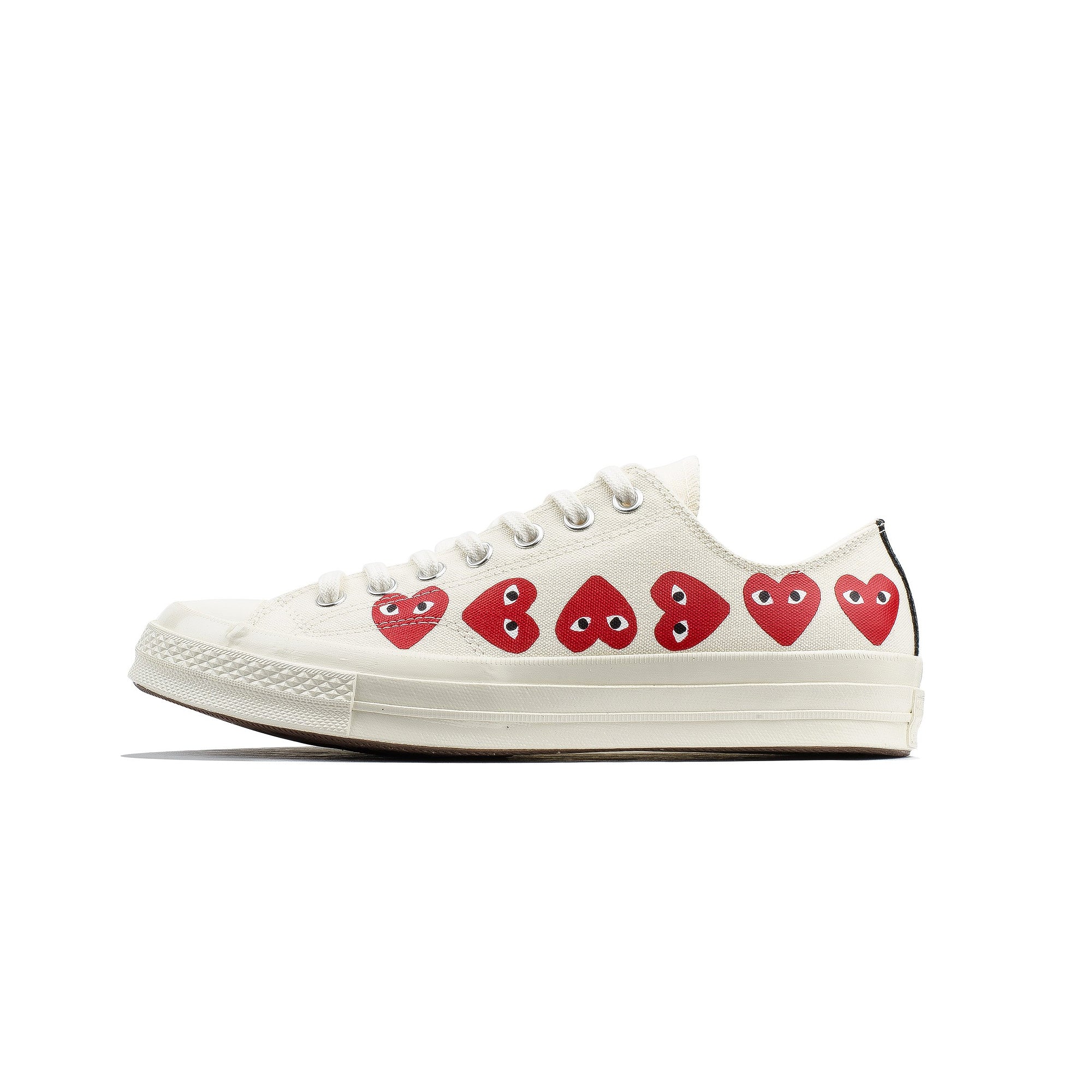 tab Tilskynde symaskine Comme des Garcons PLAY x Converse Chuck 70 Low Multi Heart Shoes – Extra  Butter