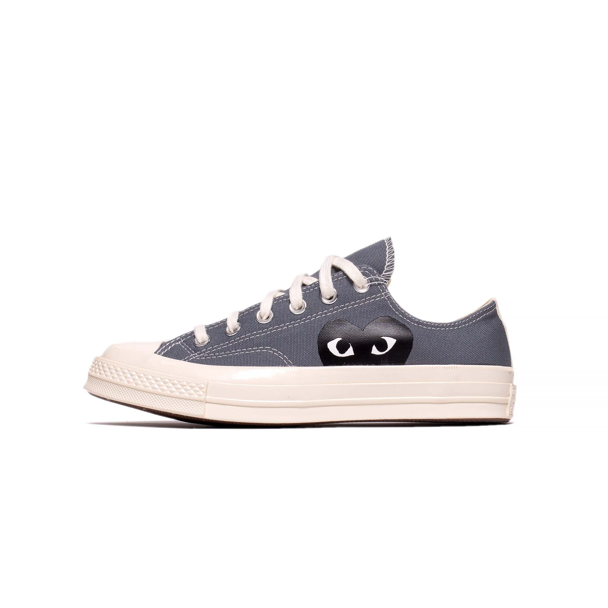 boksning Ud over regiment Converse x CDG Play Chuck 70 Ox Shoes 'Steel Gray' – Extra Butter
