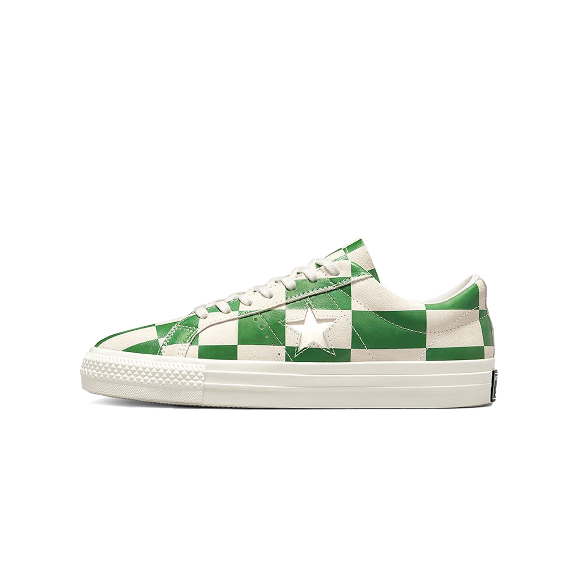 Converse One Star Shoes 'White/Medium Green' – Extra Butter