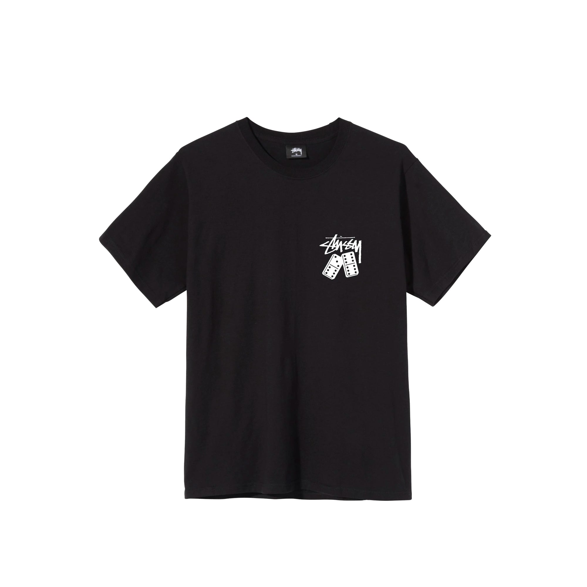 Stussy Men Dominoes Black Tee – Extra Butter