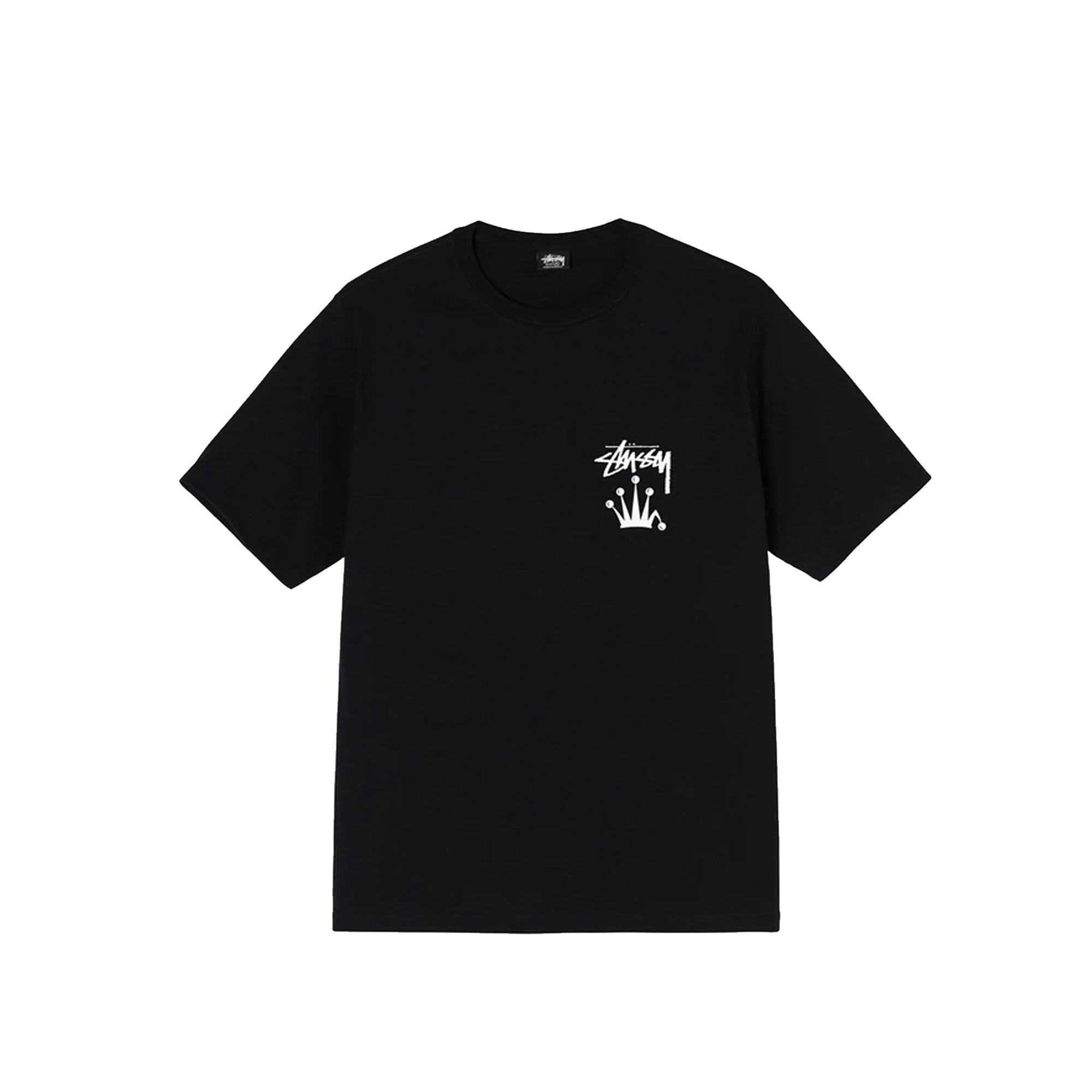 Stussy Mens Stock Crown Tee 'Black' – Extra Butter