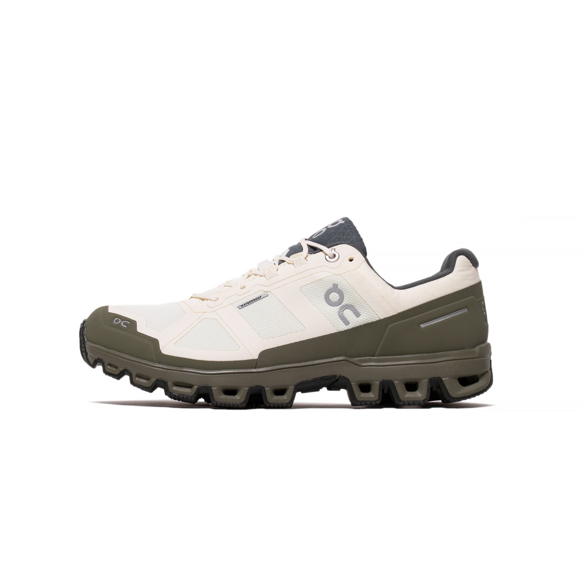 On! Mens Cloudventure Waterproof 'White Fir' Shoes – Extra Butter
