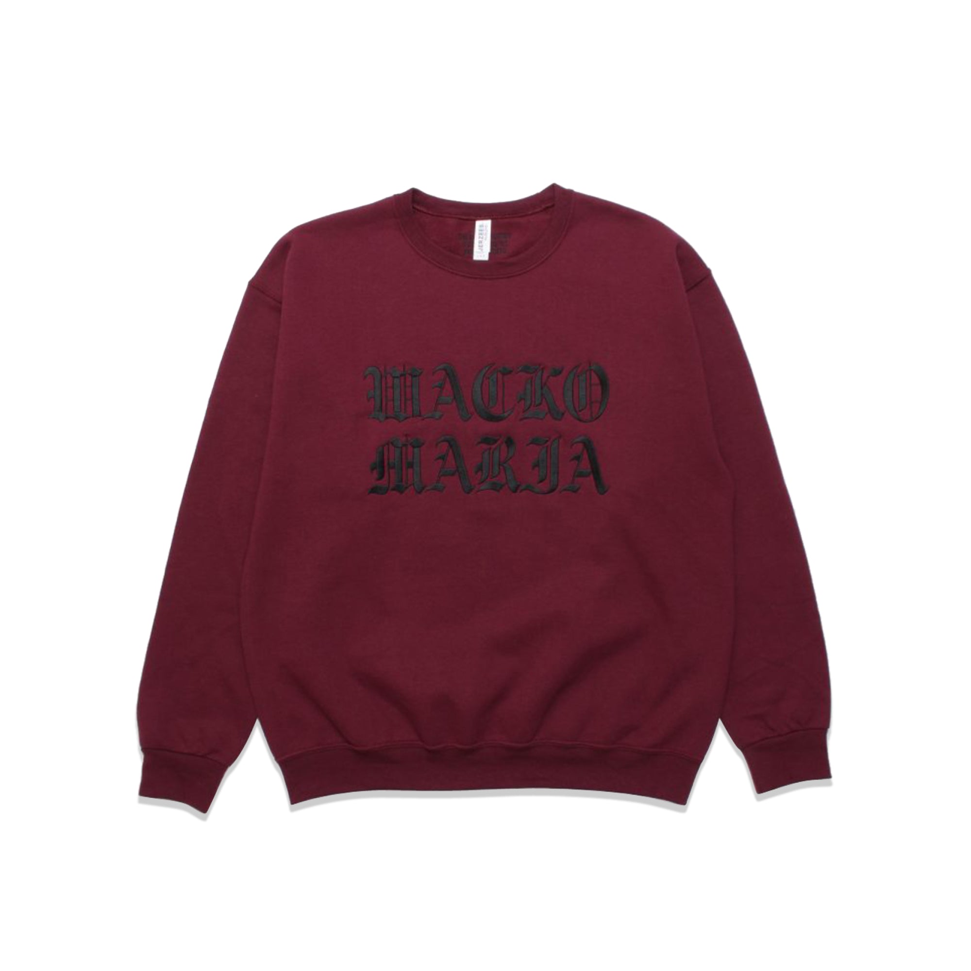 Wacko Maria Mens Crew Neck Sweatshirt (Type-1)