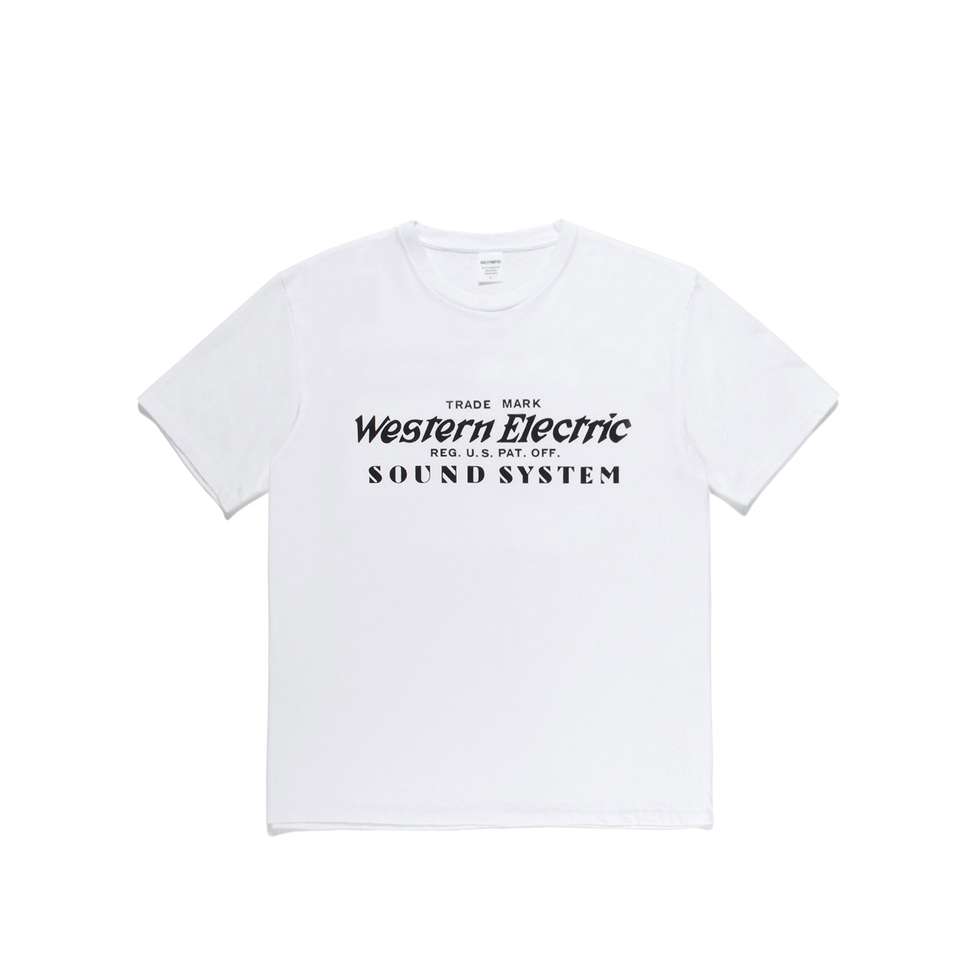 Wacko Maria Washed Heavy Weight Crew Neck Color T-Shirt (Type-1) 'Whit