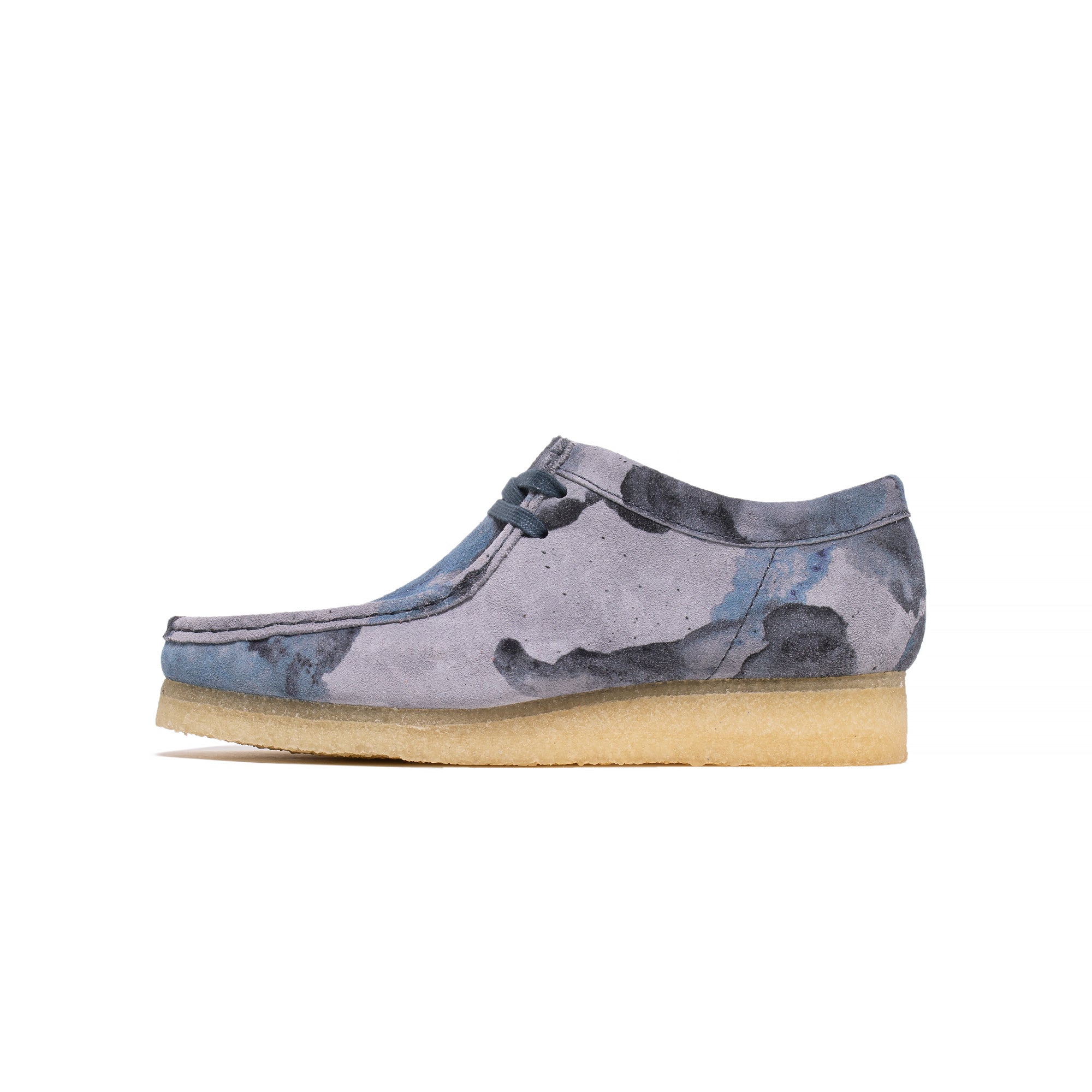 Clarks Mens Blue Camo Shoes – Extra Butter