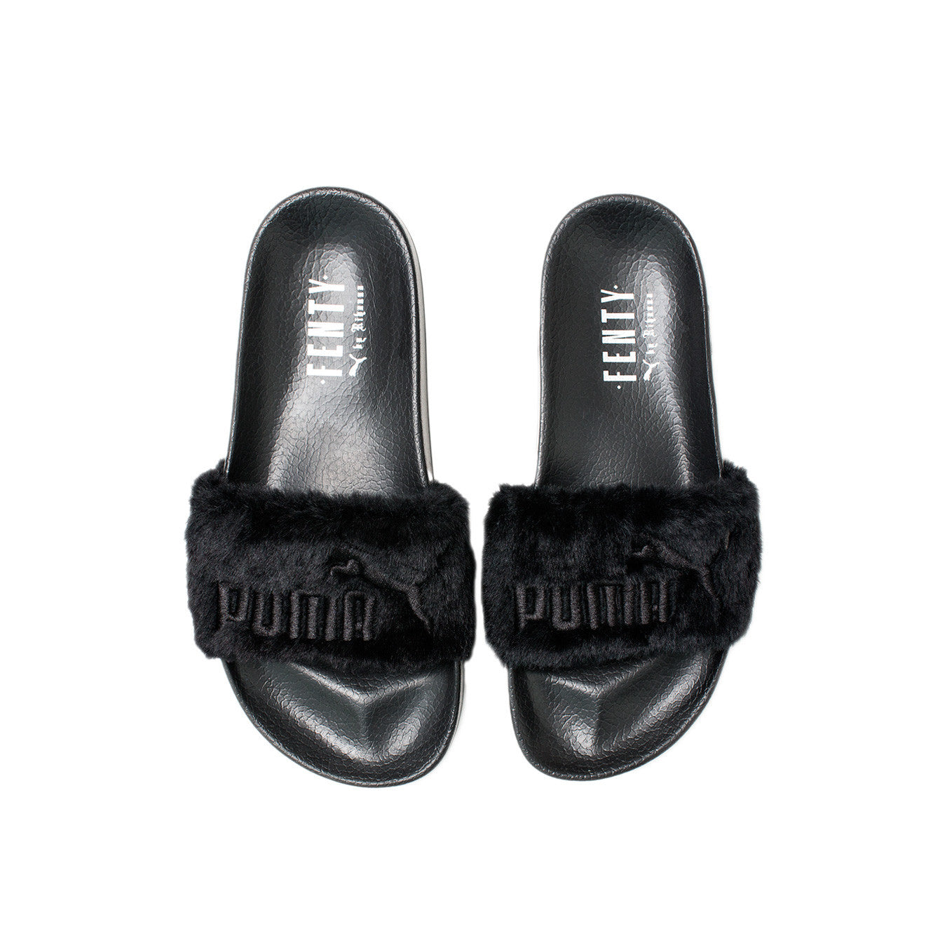 Puma by Rihanna Women's Fenty Leadcat Fur Slide [362266-03