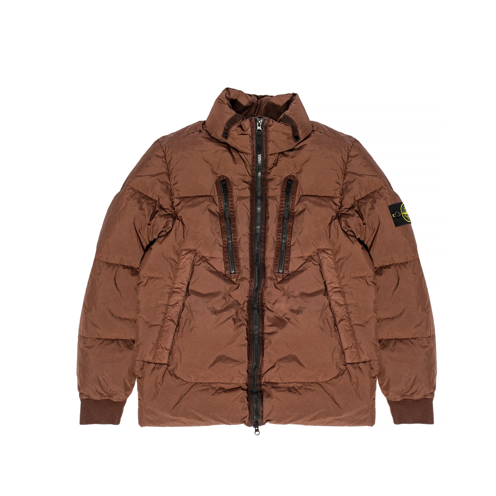 Stone Island Mens NY Down Puffer Jacket Red – Extra Butter