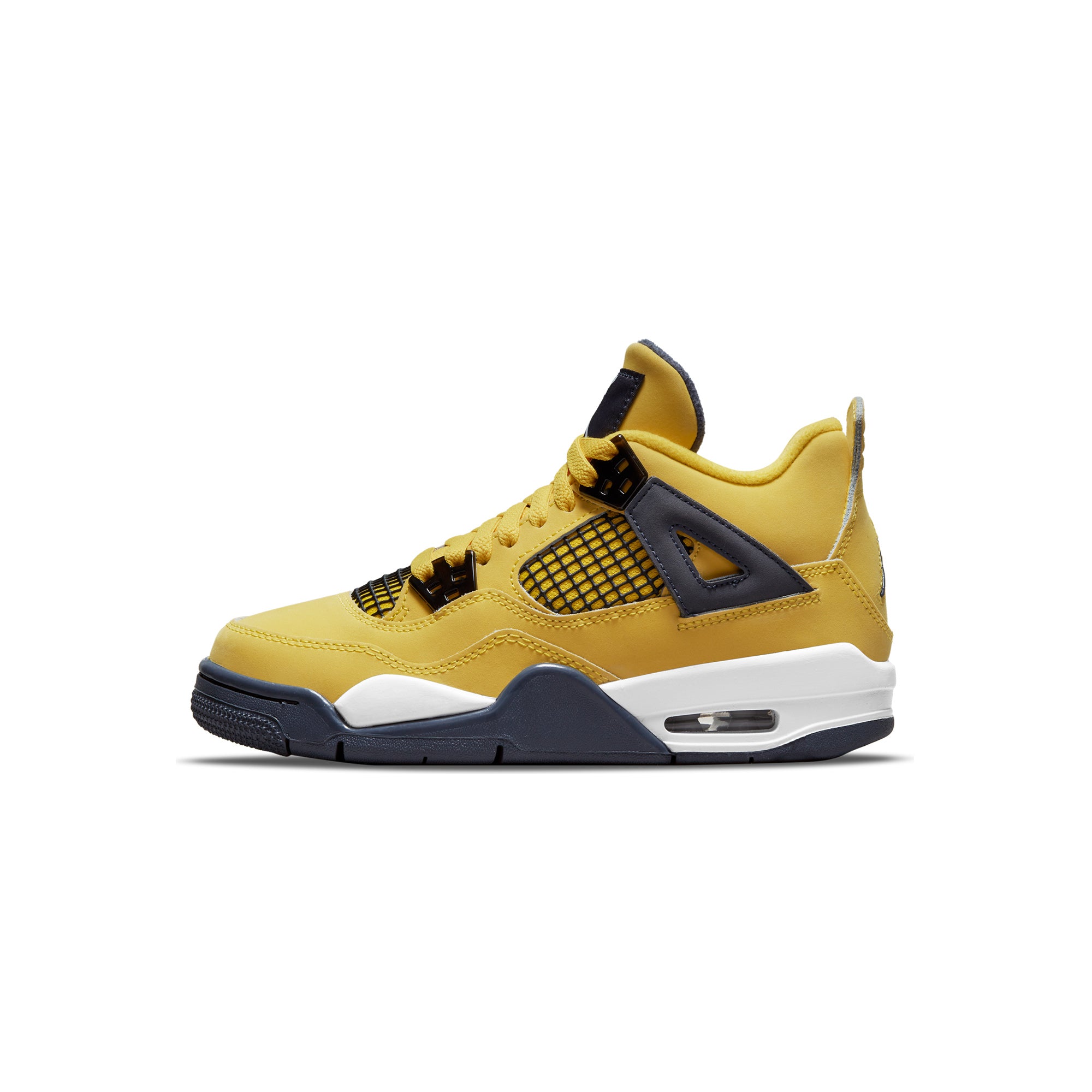 Air Jordan Kids 4 Retro Tour Yellow Shoes – Extra Butter