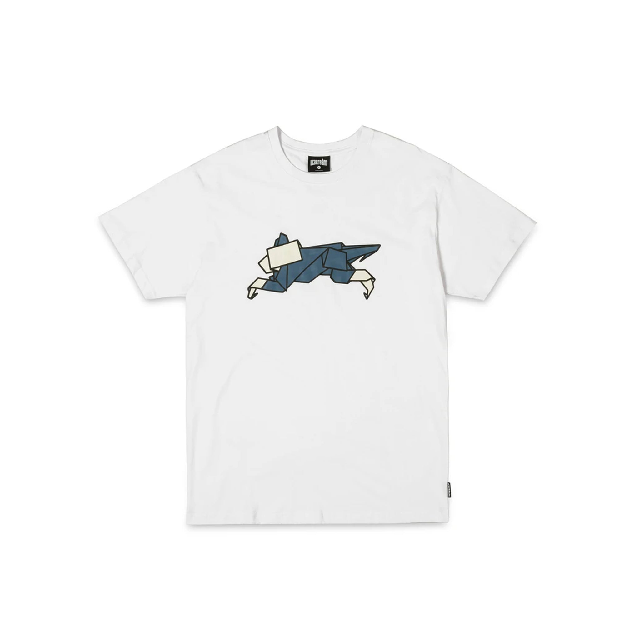 Icecream Mens Origami SS Tee 'White' – Extra Butter