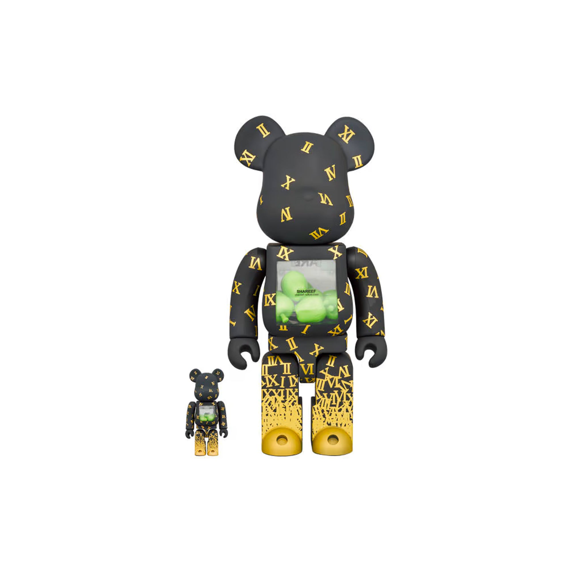 Medicom Be@rbrick Shareef 3 100% & 400% Set