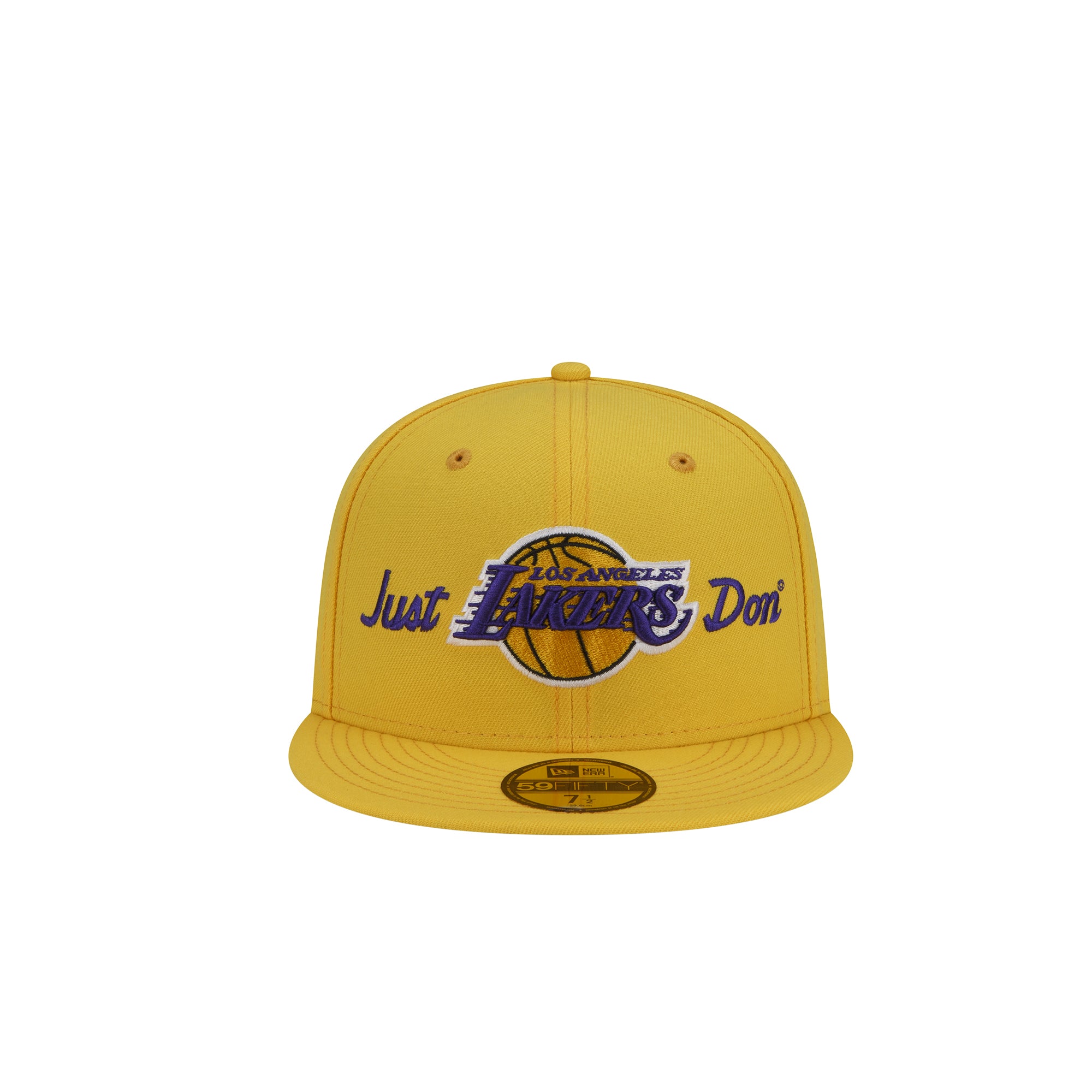 JUST DON X NEW ERA NBA 59FIFTY FITTED LAKERS - YELLOW