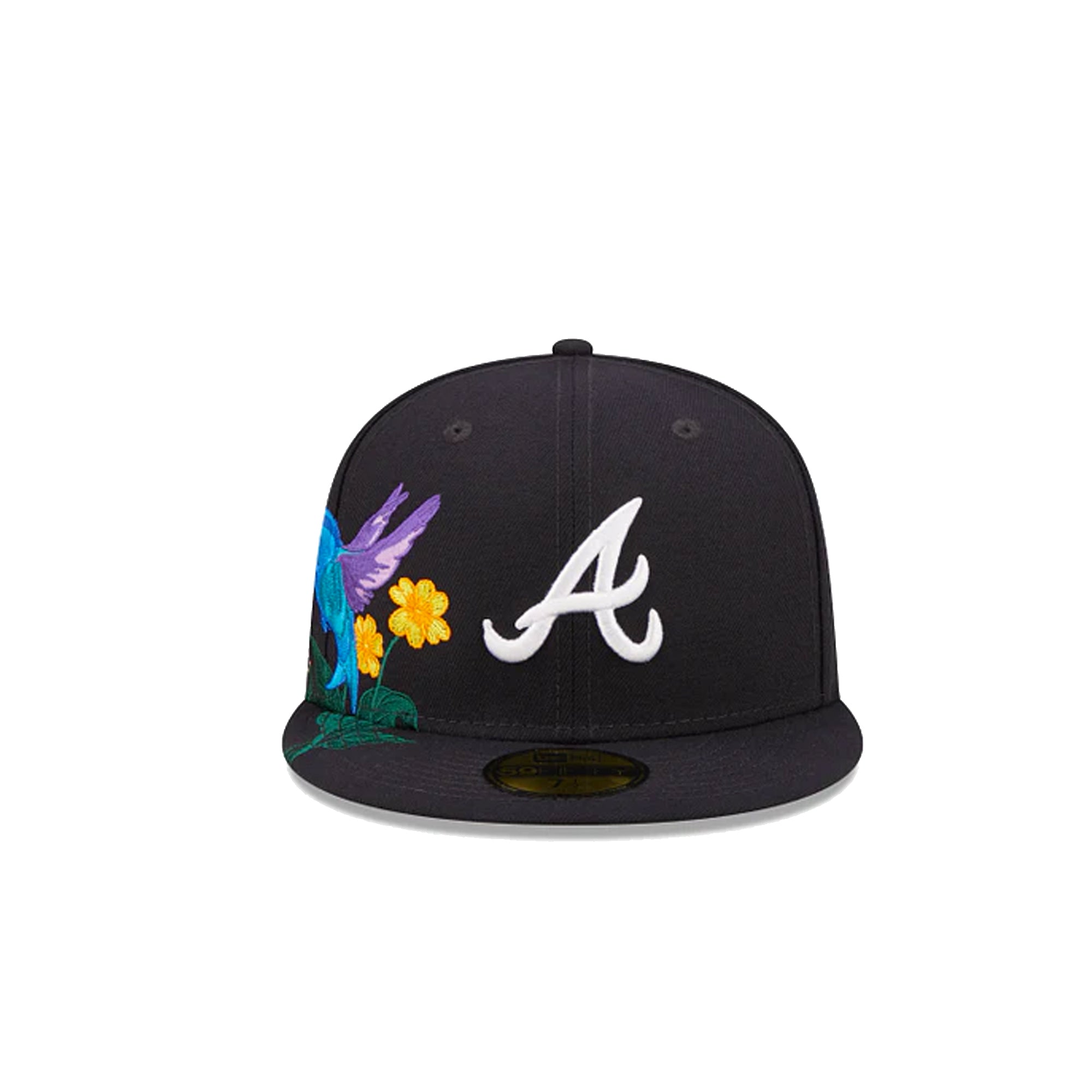 Atlanta Braves Vintage Floral 59FIFTY Cap