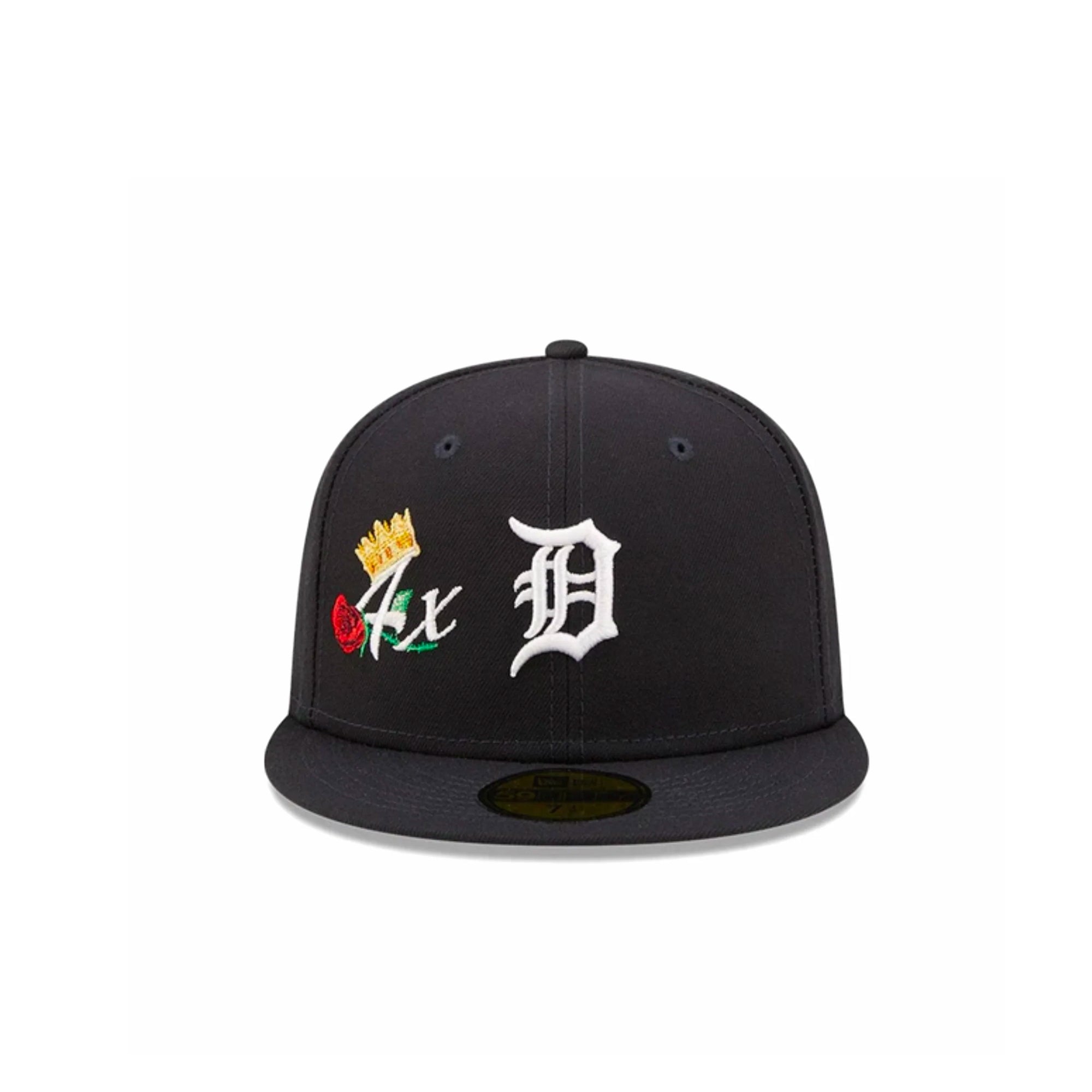 Detroit Tigers New Era Custom 59FIFTY Gray Metallic Suede Patch Fitted Hat, 7 5/8 / Gray