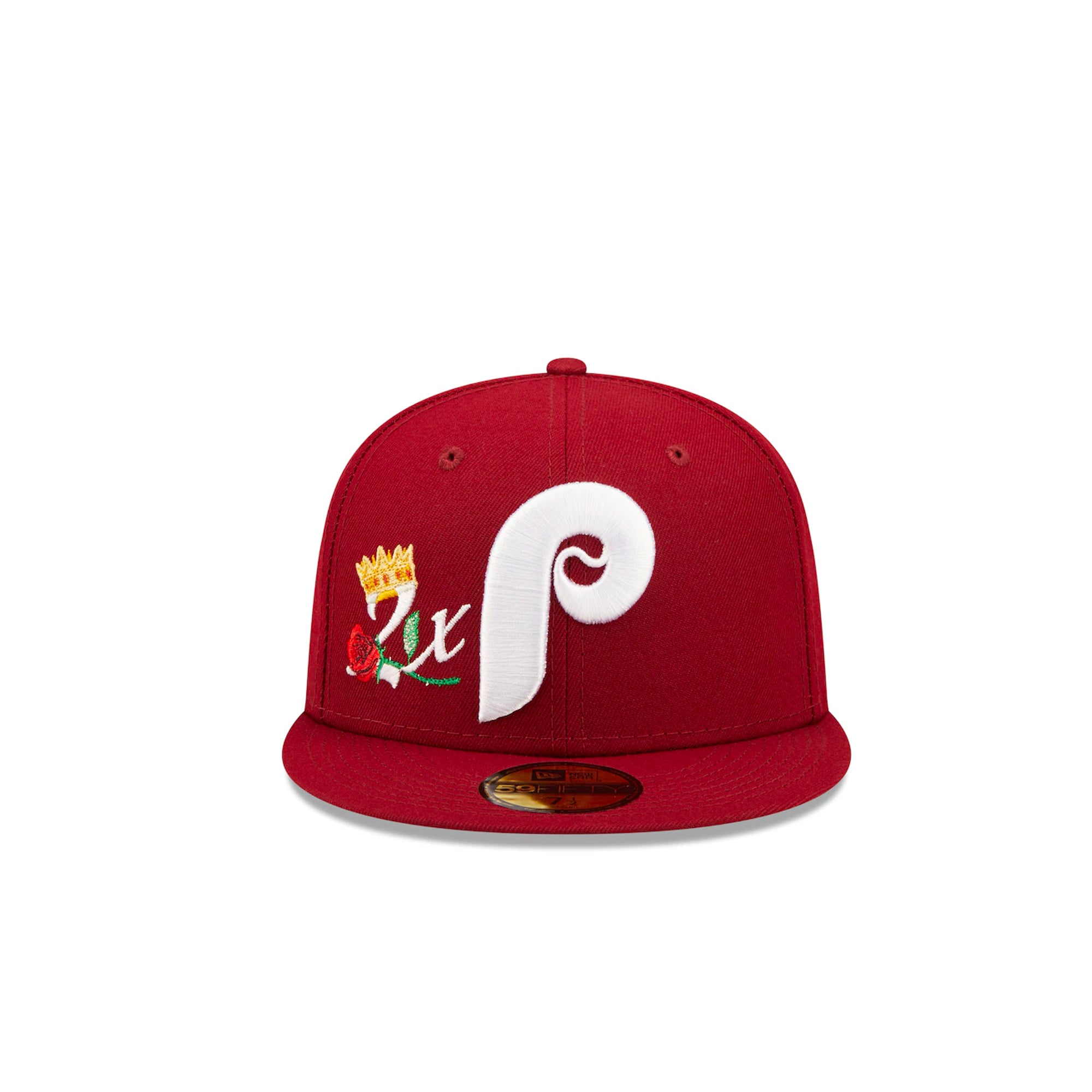 New Era Crown Champs 59FIFTY Philadelphia Phillies Fitted Hat 7-3/8