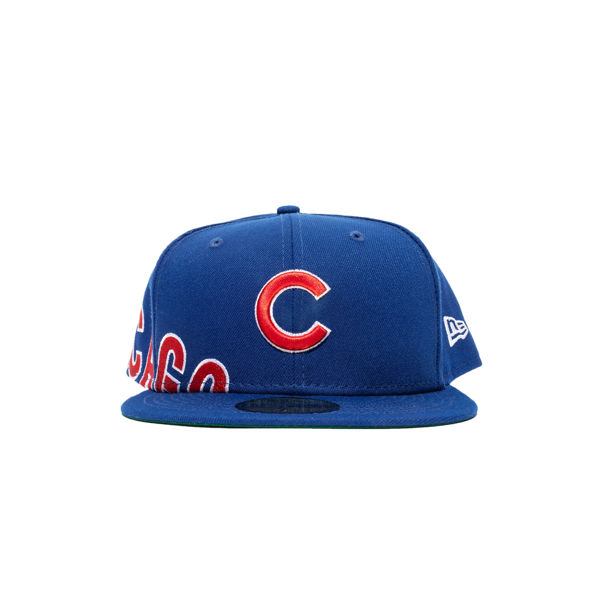 New Era Side Split 59FIFTY Chicago Cubs Fitted Hat 7-7/8