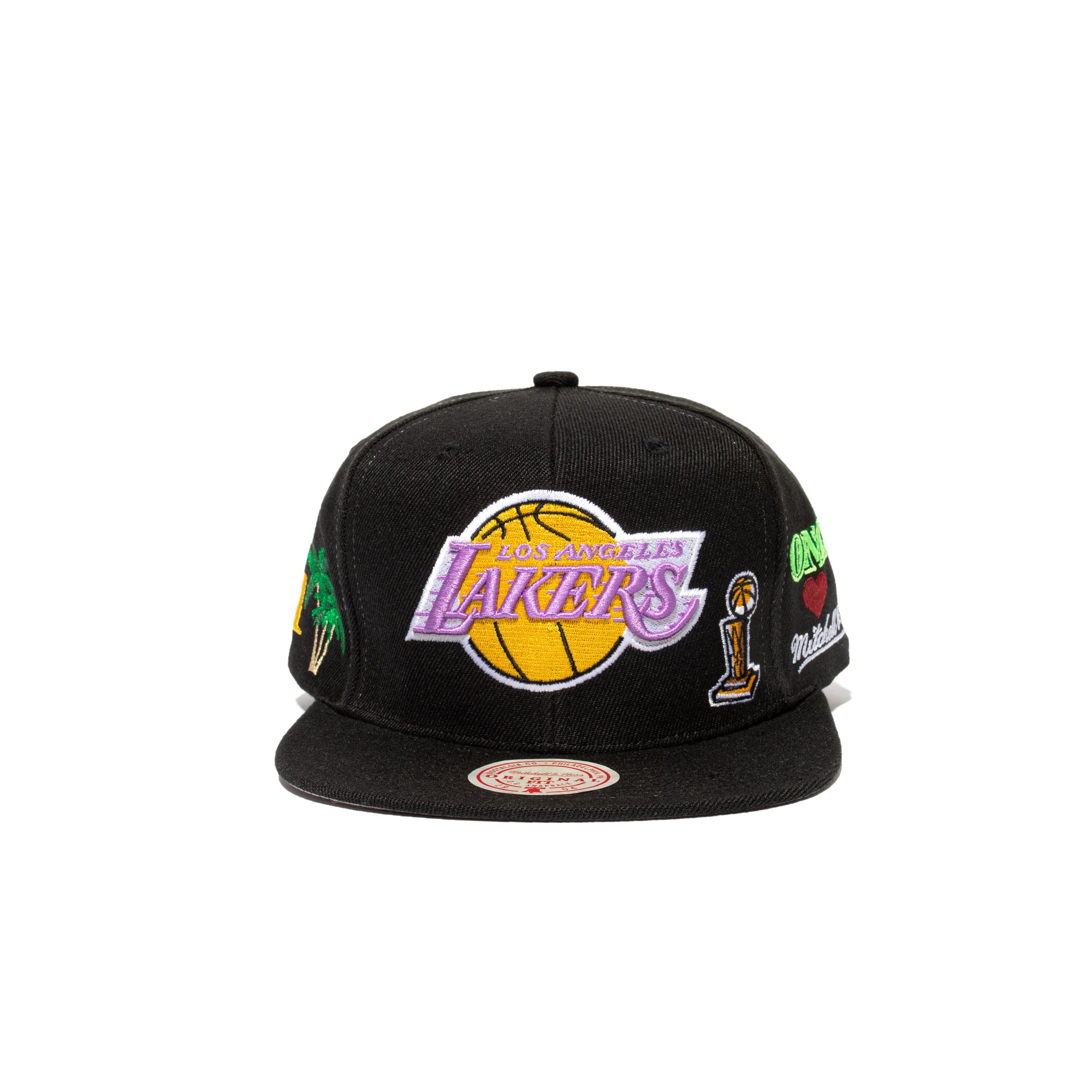 Mitchell & Ness Uo Exclusive Los Angeles Lakers Washed Baseball