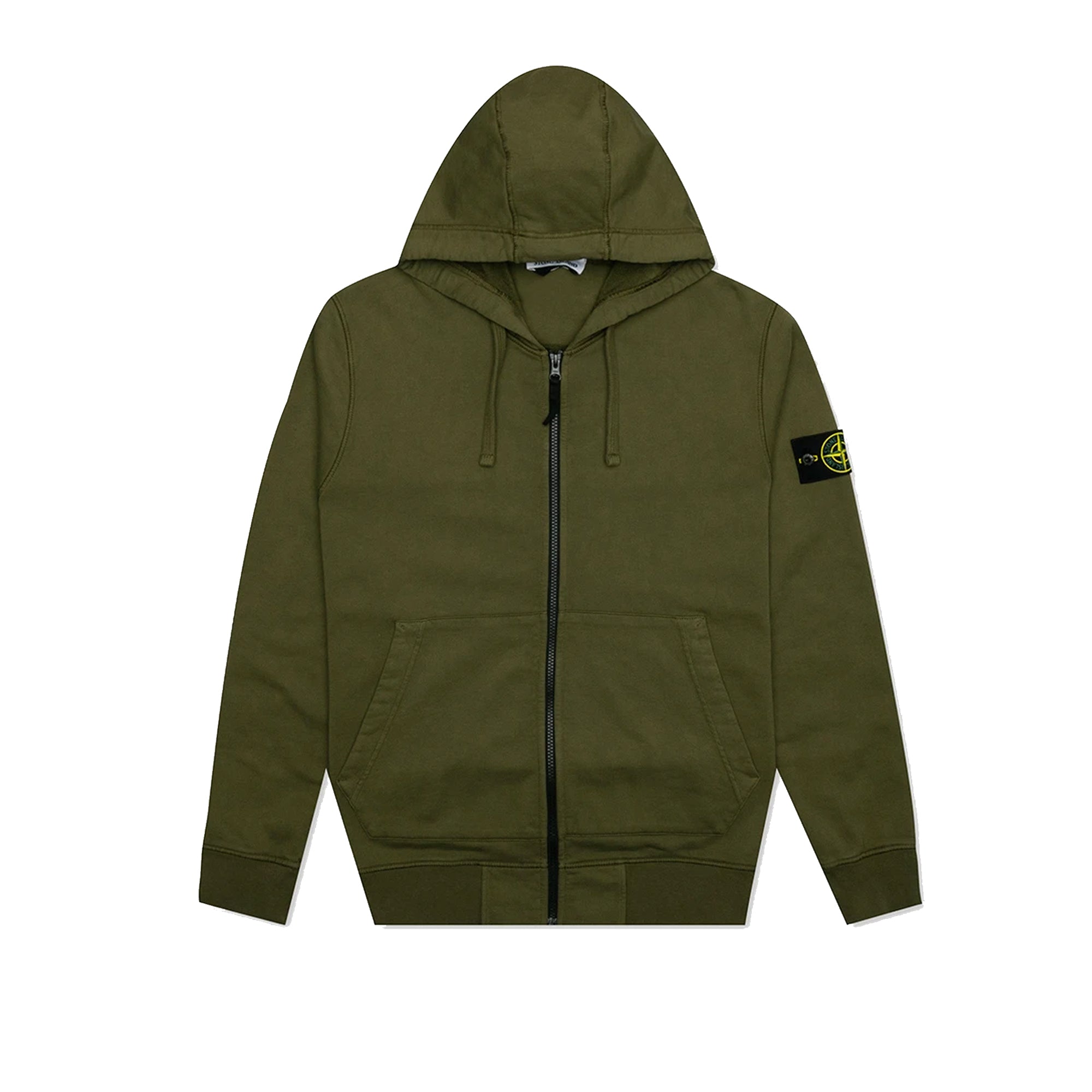 トップス 2016AW STONE  FULL ZIP SWEAT SHIRT Stone Island Open Zip Up Hooded Sweatshirt Charcoal V0065 | ONU