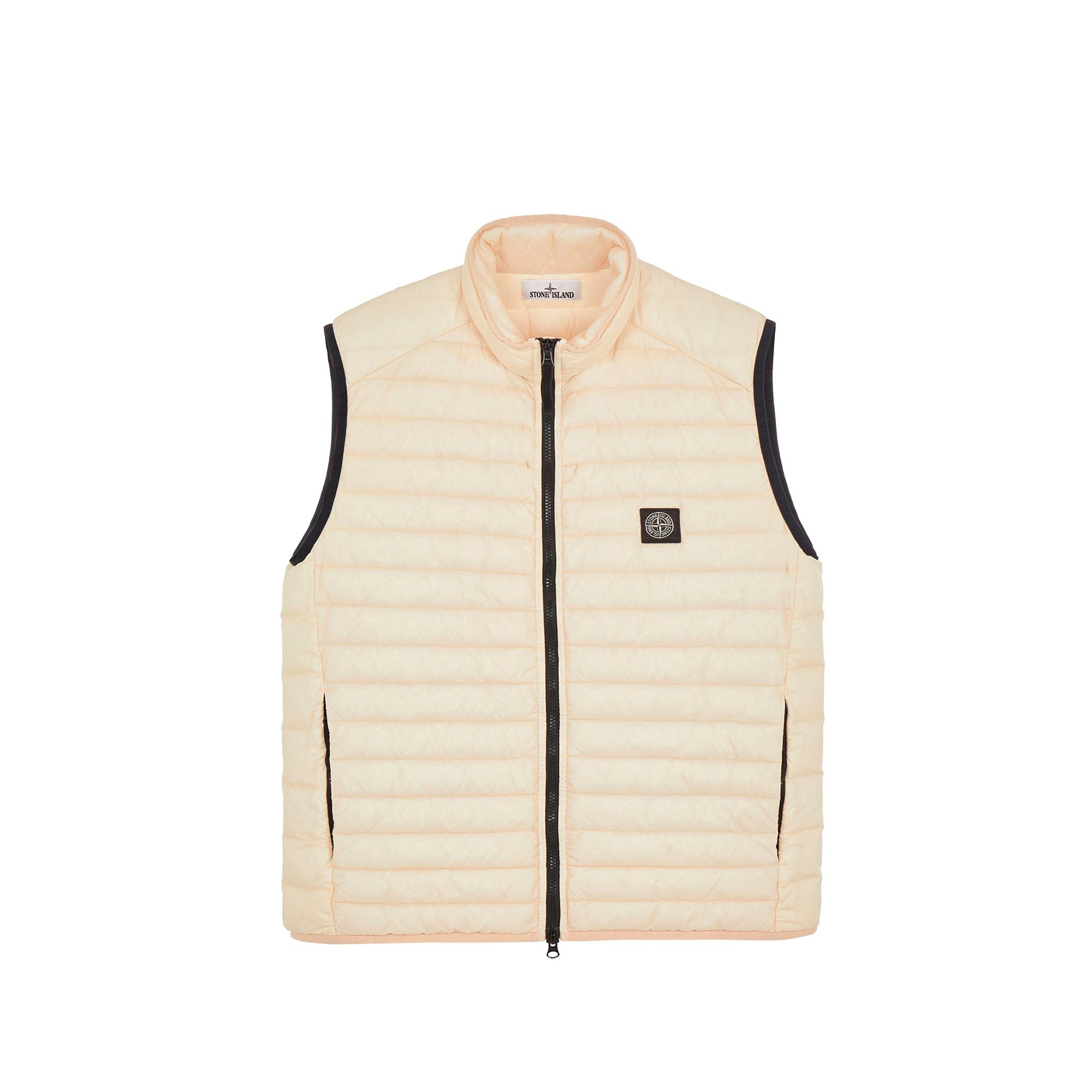 Stone Island Mens Real Down Vest – Extra Butter