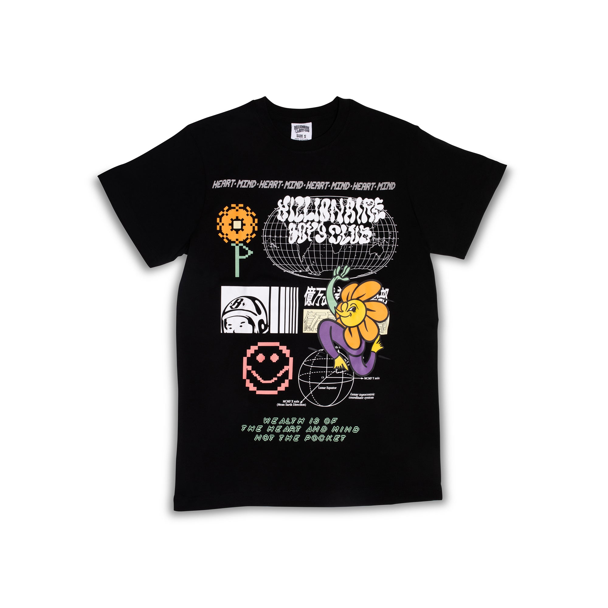 Billionaire Boys Club Mens Flora SS Tee 'Black' – Extra Butter, image size:2000x2000