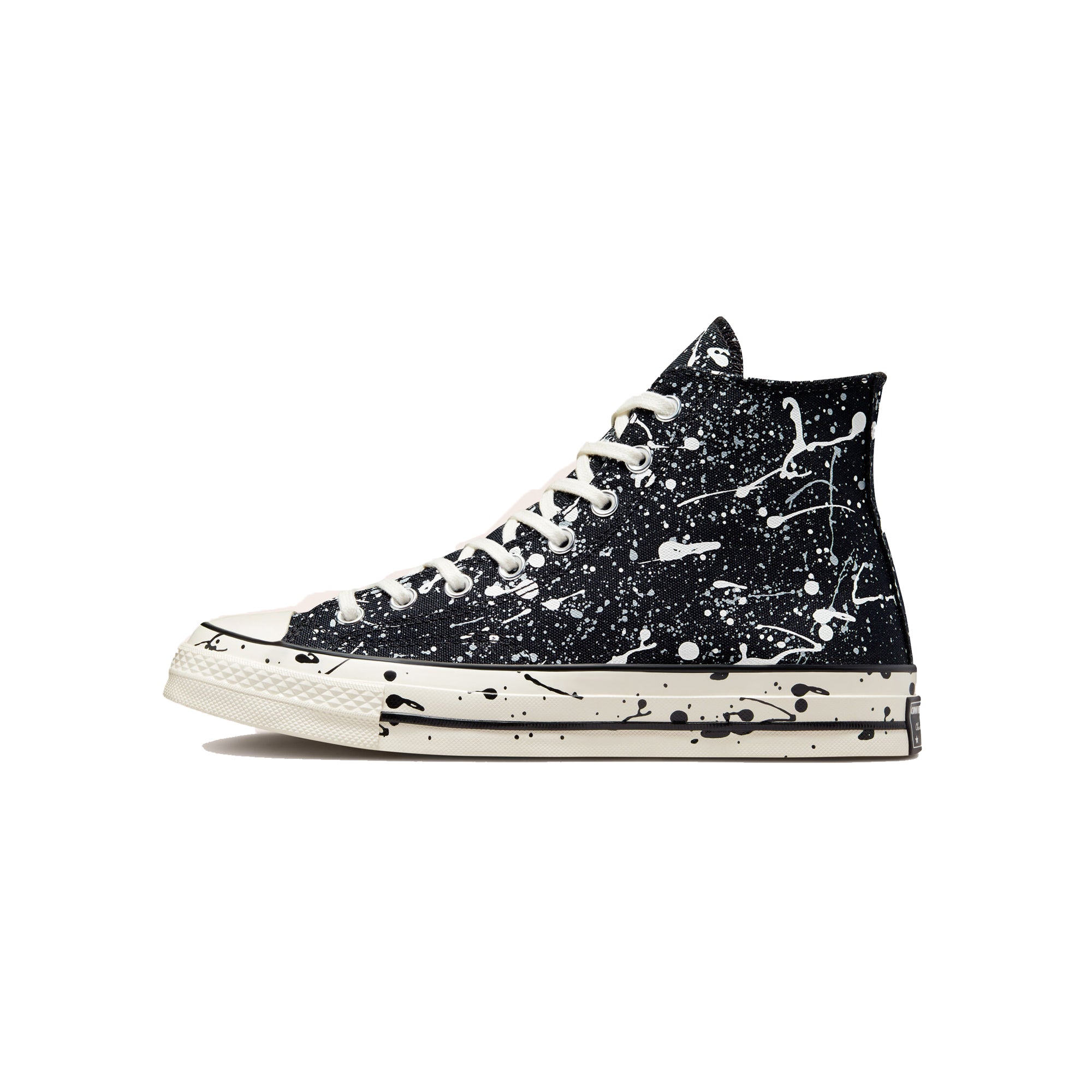 Converse Mens Chuck 70 Hi Shoes Black/Ash Stone – Extra Butter