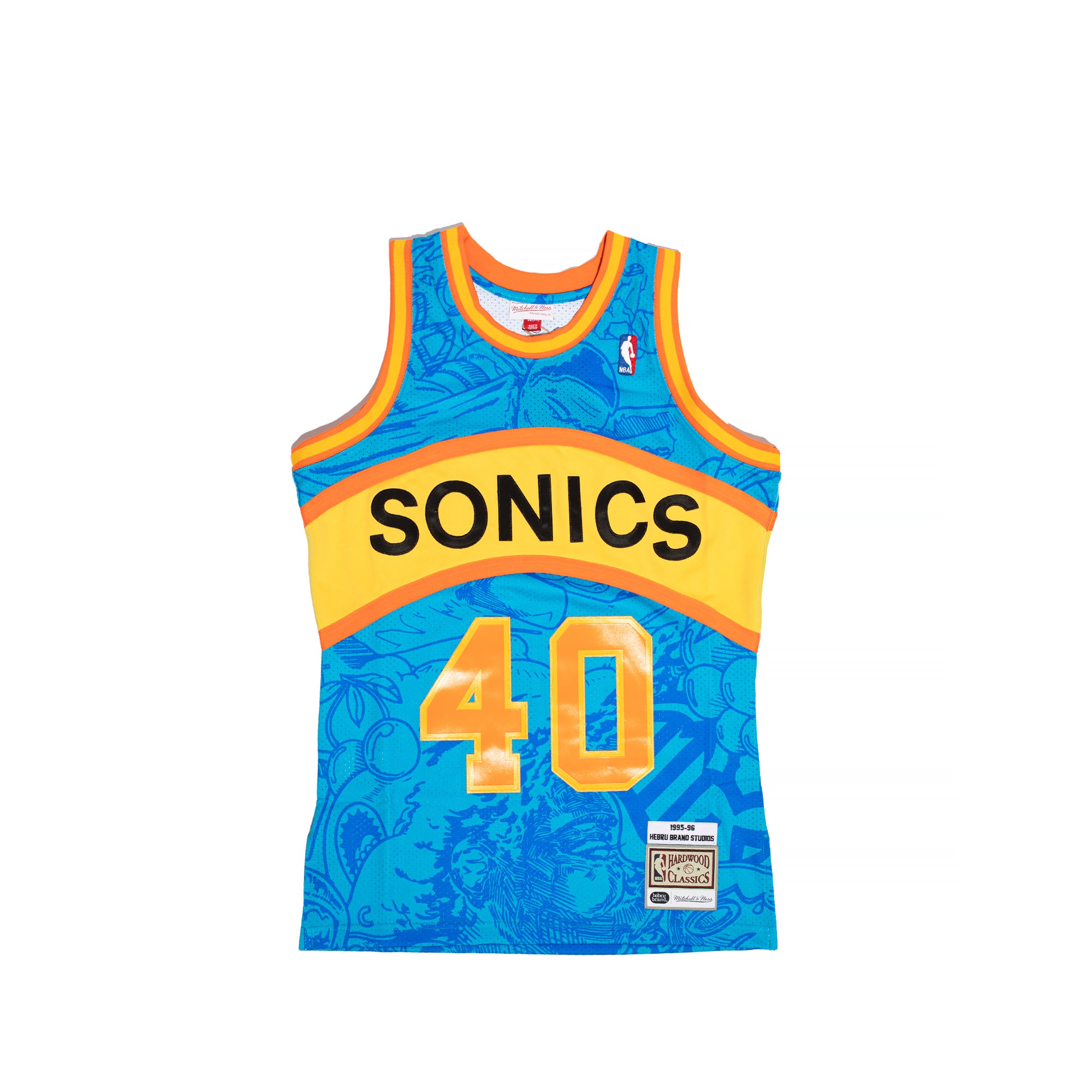Mitchell & Ness, Shirts, Shawn Kemp Sonics Jersey