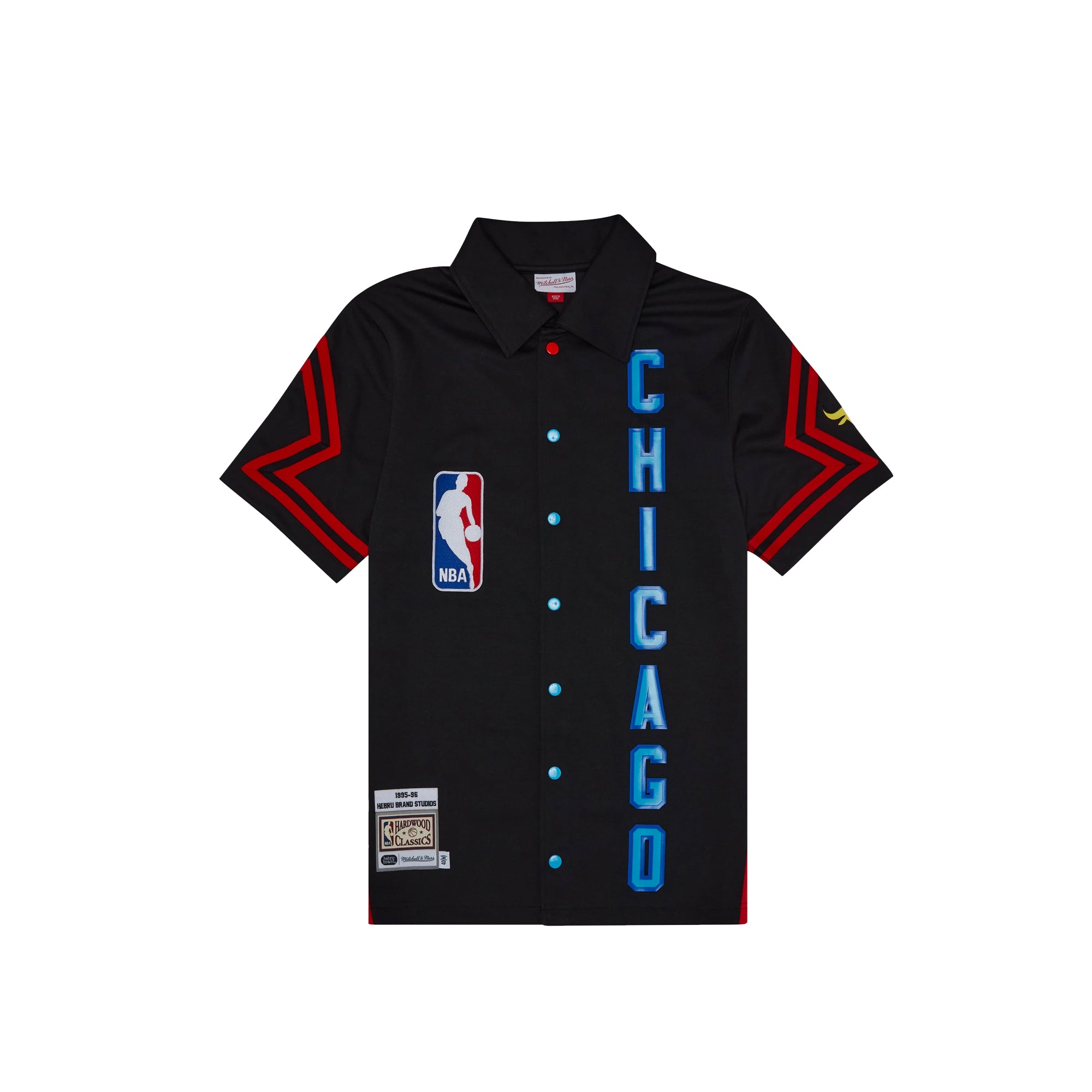 Mitchell & Ness Chicago Bulls Button Front Jersey