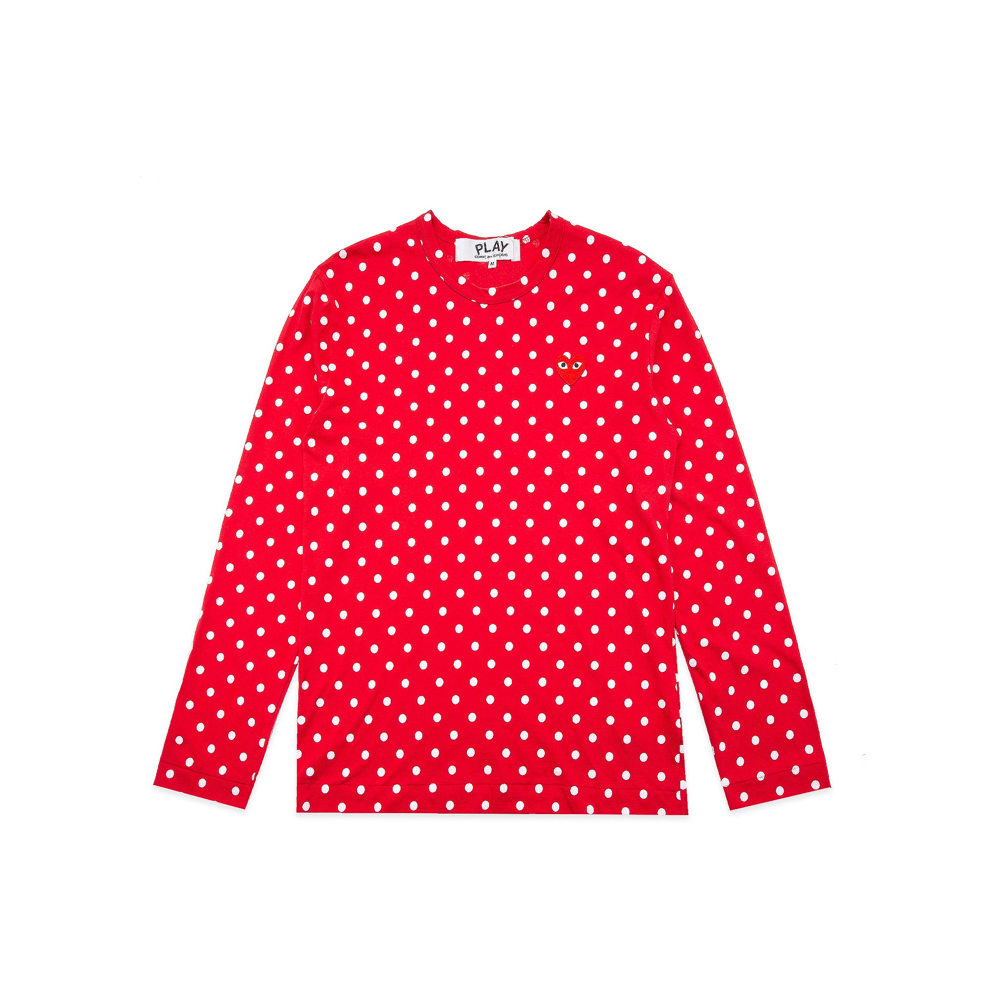 CDG order Play Polka Dot Shirts Size XL