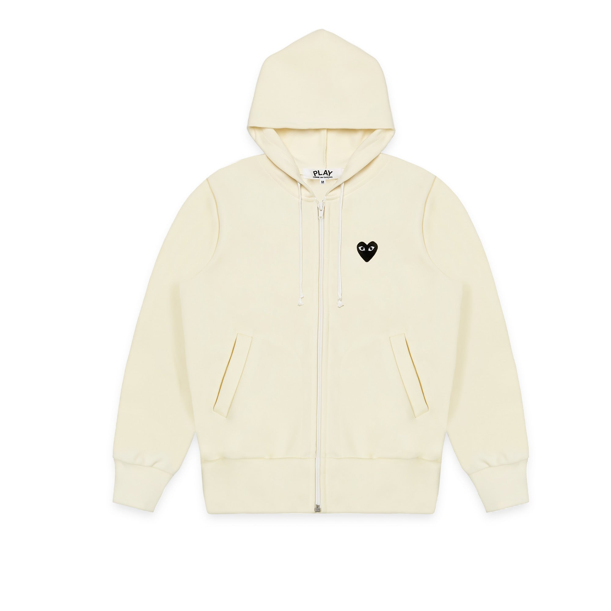 Comme des Garcons PLAY Mens Zip-Up Hoodie – Extra Butter