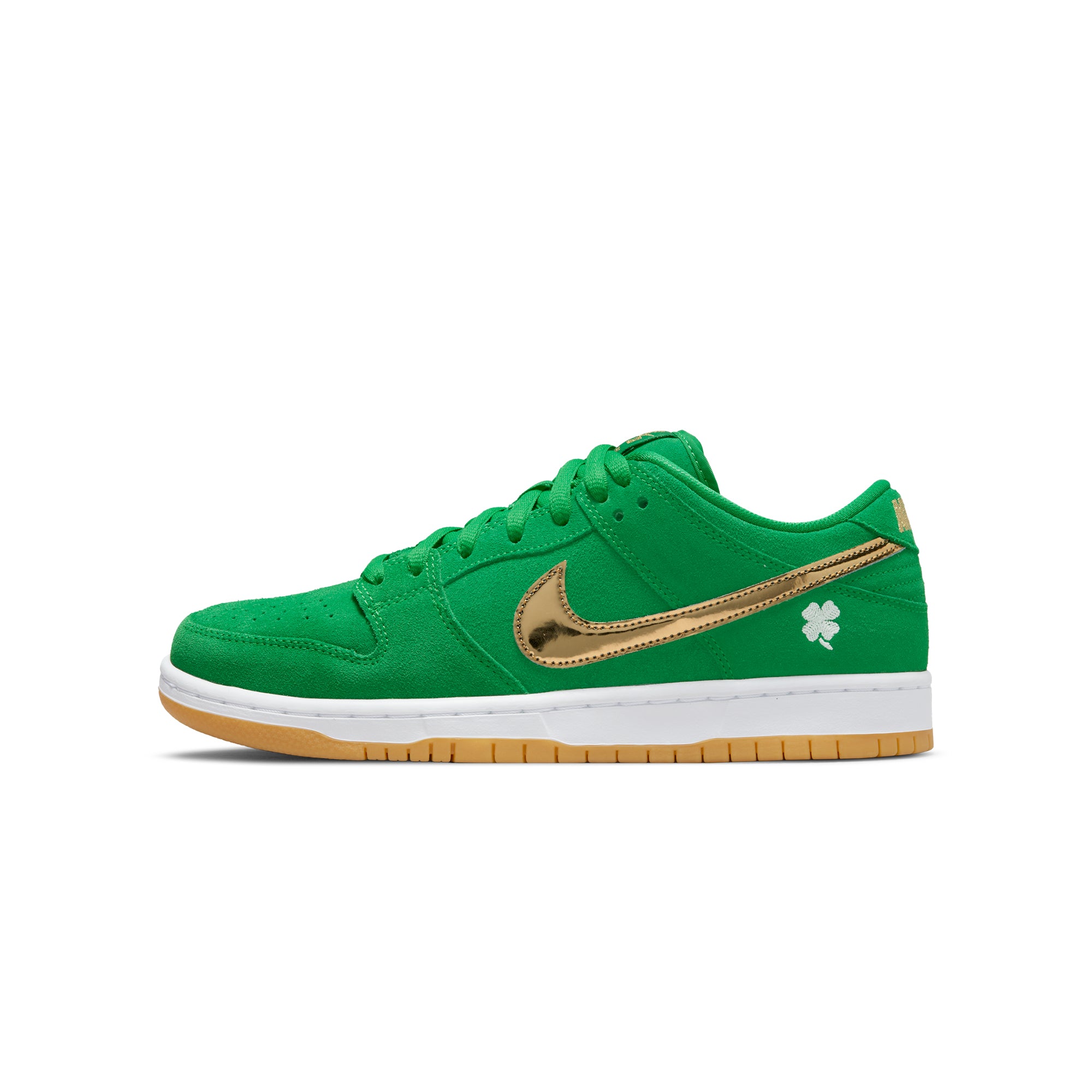 Nike SB Mens Dunk Low Pro Lucky Green Shoes – Extra Butter