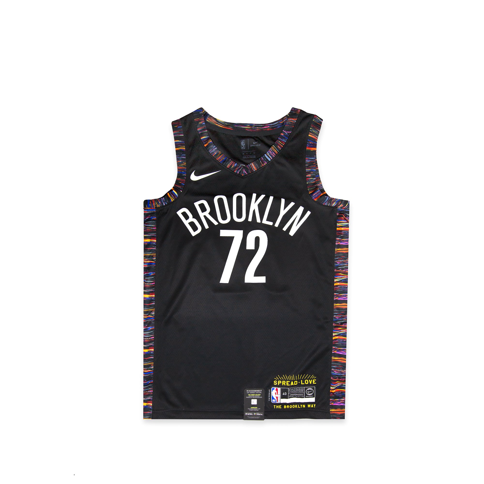 Nike Mens Brooklyn Nets City Edition Biggie Swingman – Extra Butter