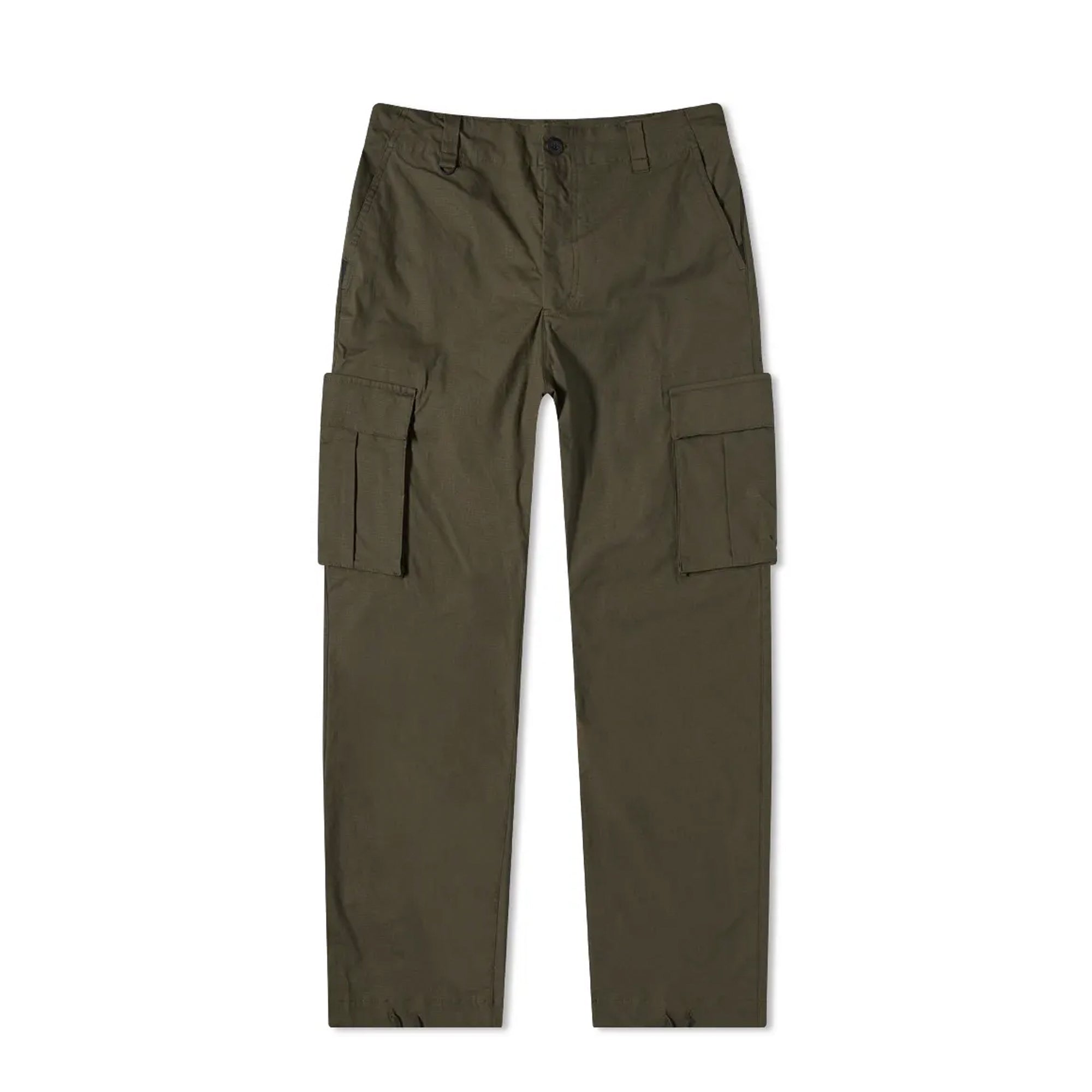 boot-cut track pants men green in polyester - NEEDLES - d — 2