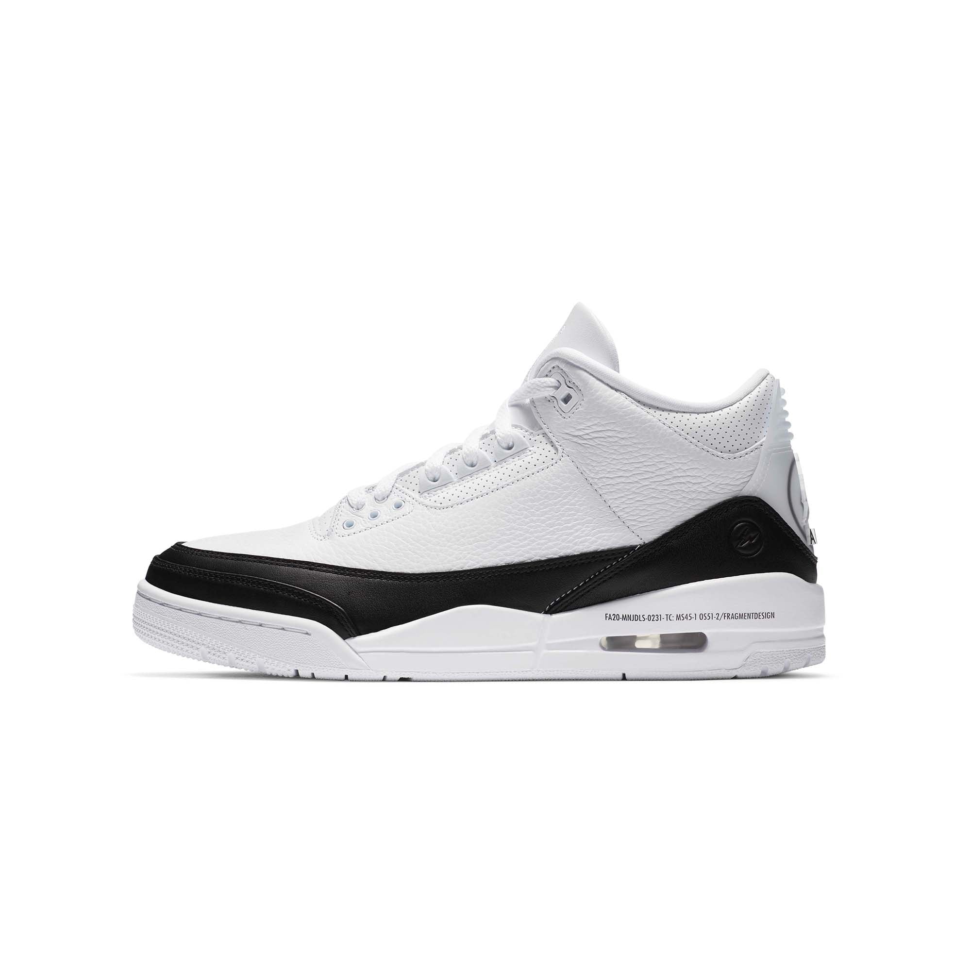Air Jordan x Fragment Mens 3 Retro SP Shoes – Extra Butter