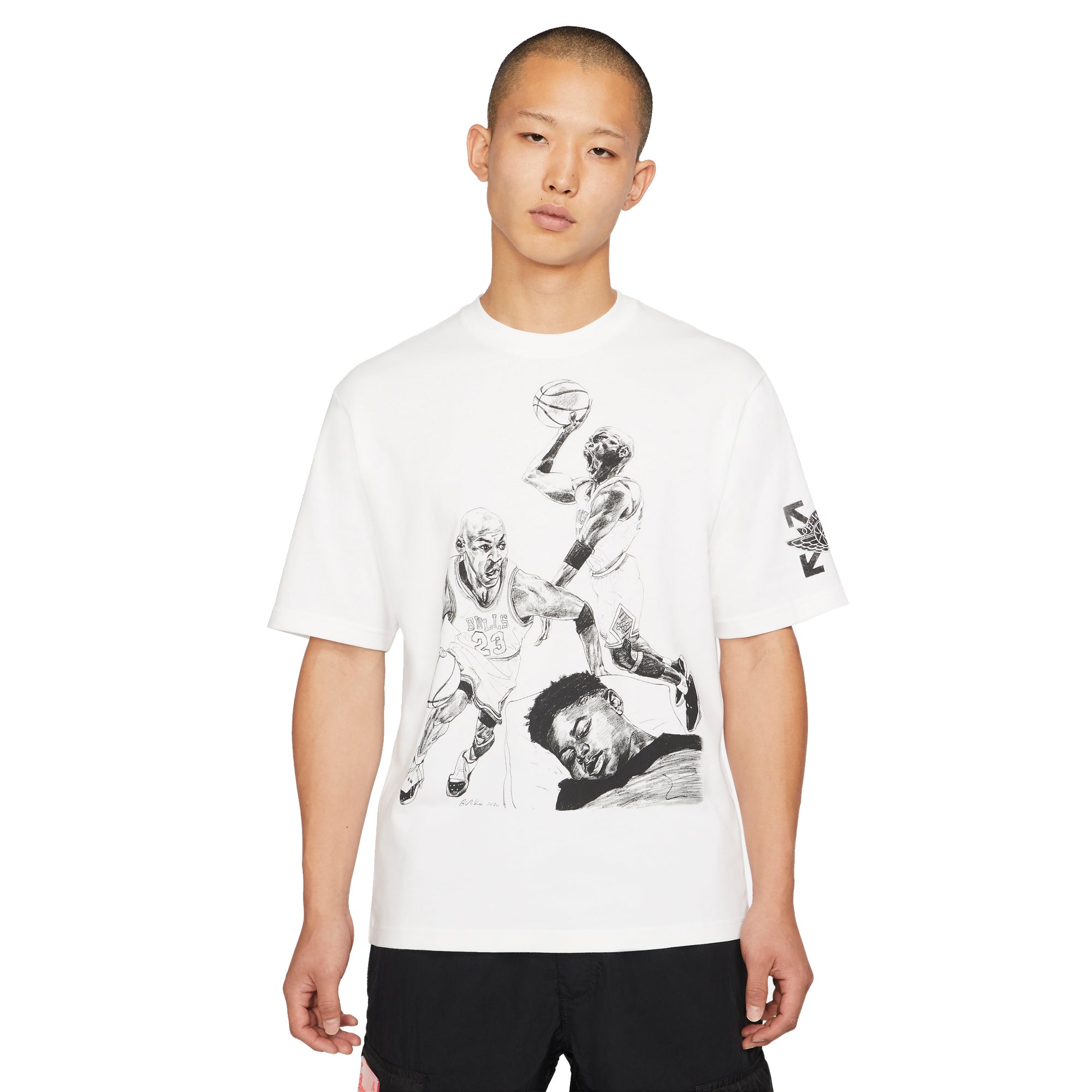 Air Jordan x Off White Mens 'White' T-Shirt – Extra Butter