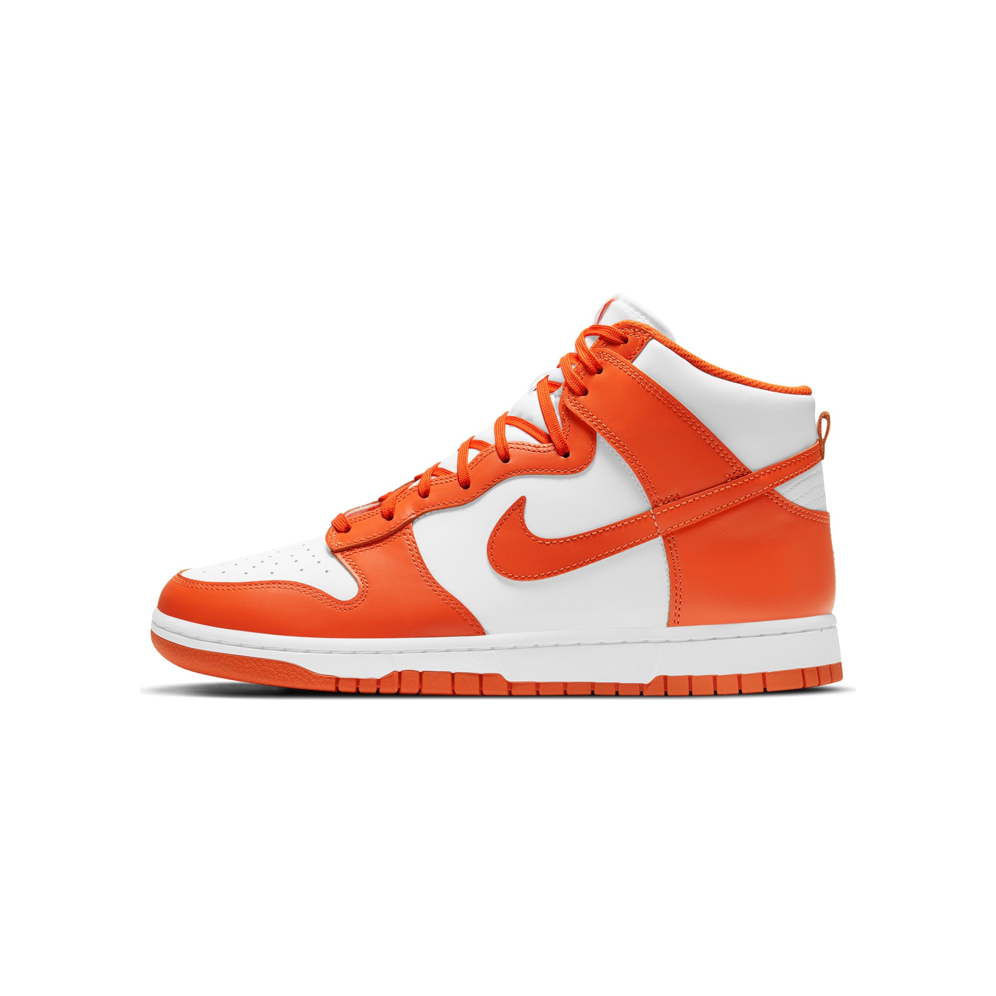 Nike Mens Dunk High Retro Orange Blaze Shoes – Extra Butter