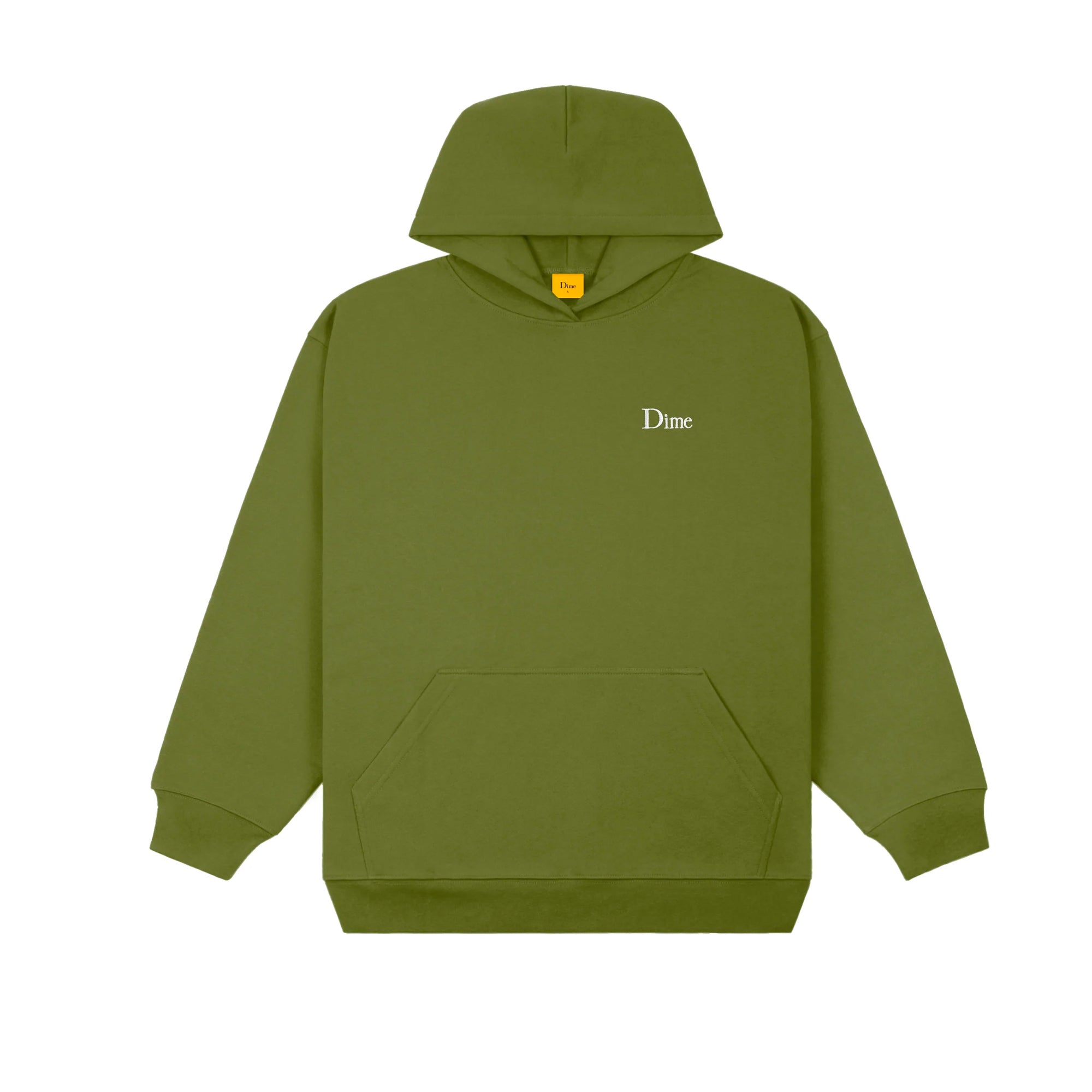 Dime Mens Dime Classic Small Logo Hoodie – Extra Butter