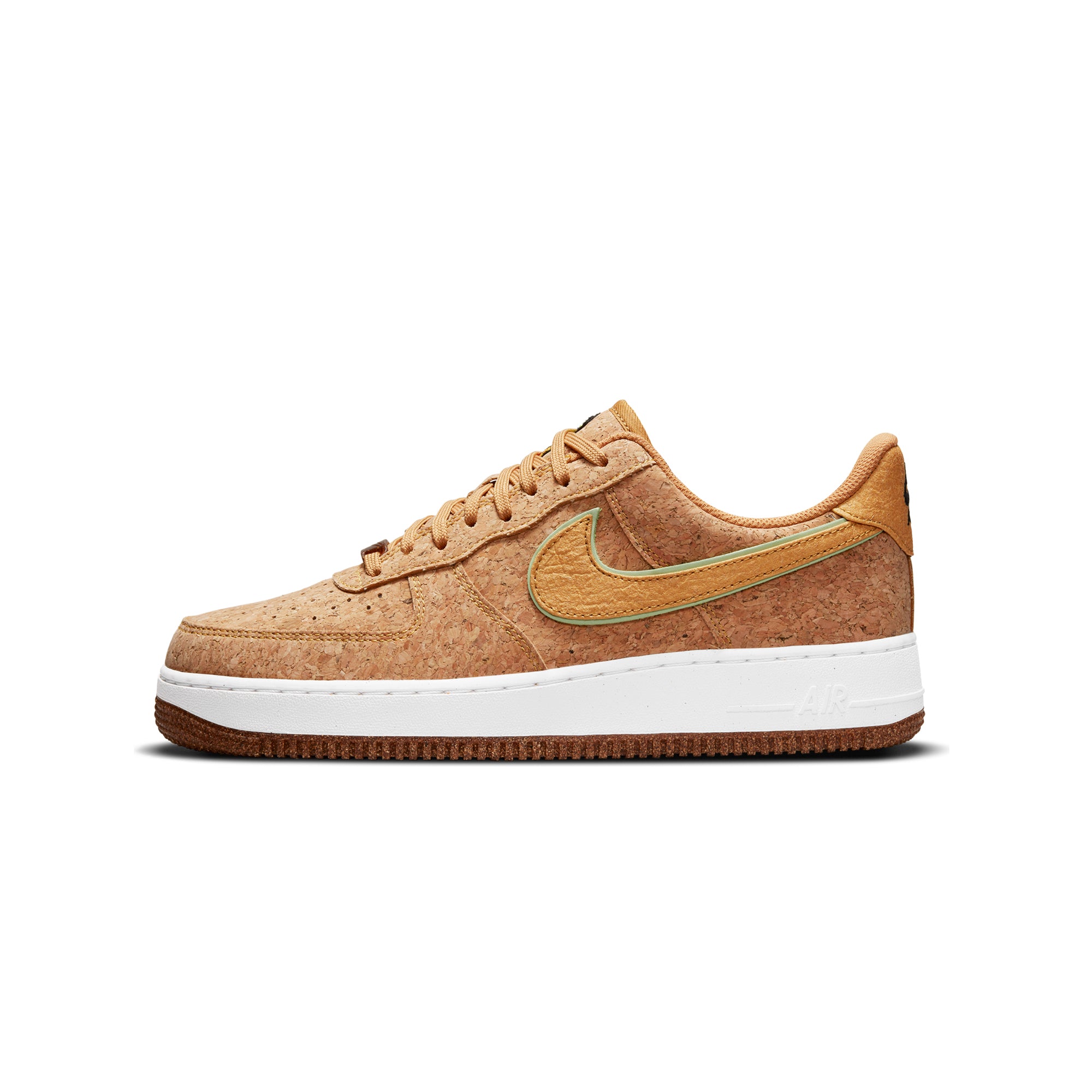 Nike Mens Air Force '07 Premium Shoes Multi-color/Metallic Gold