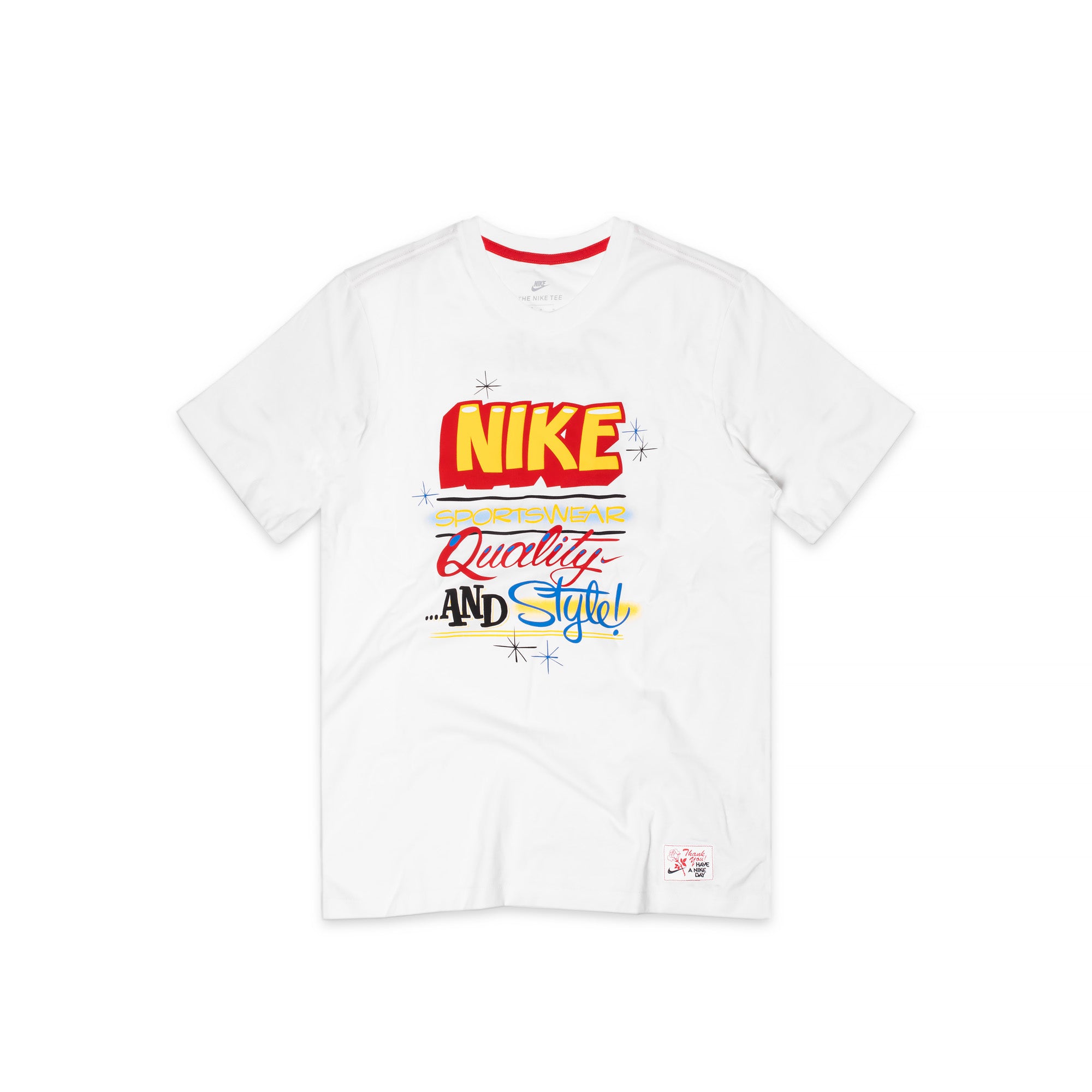 Nike Have A Nike Day Graphic T-Shirt in White