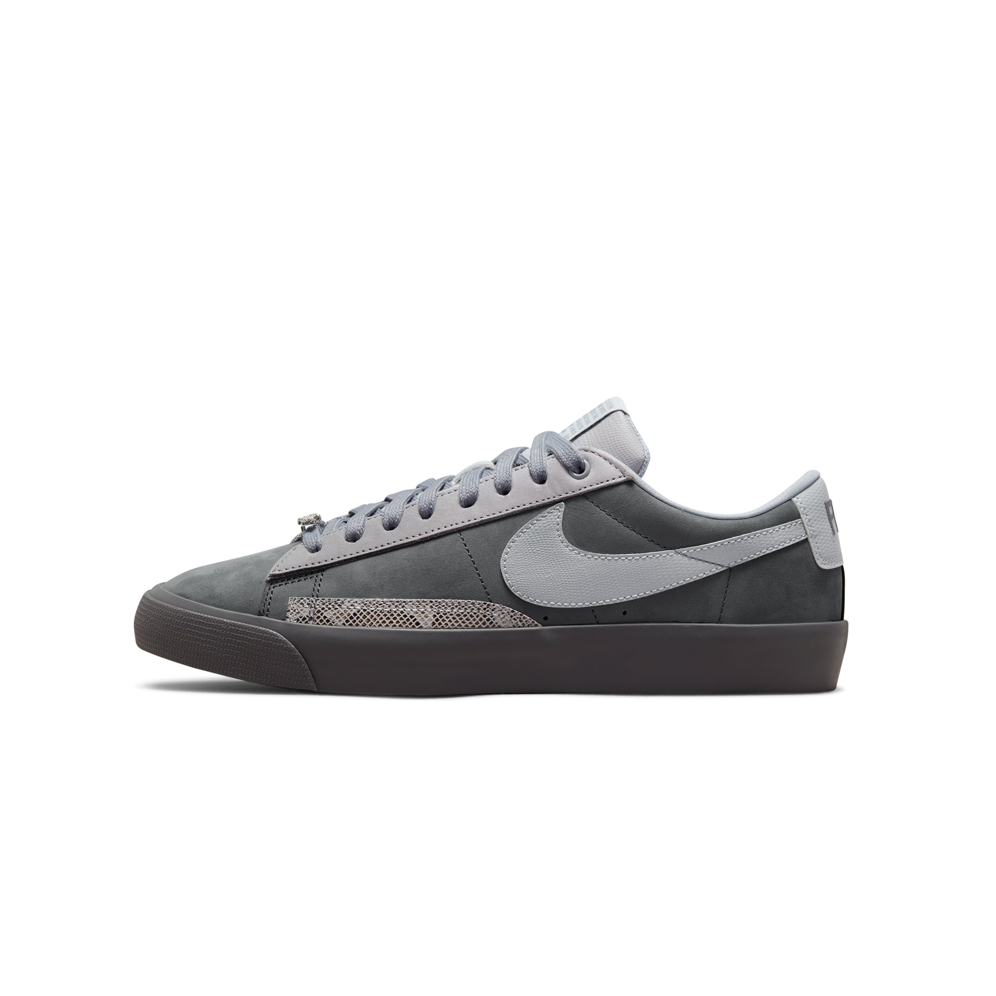 Nike SB Mens Zoom Blazer Low Shoes 'Cool Grey' - Main Image