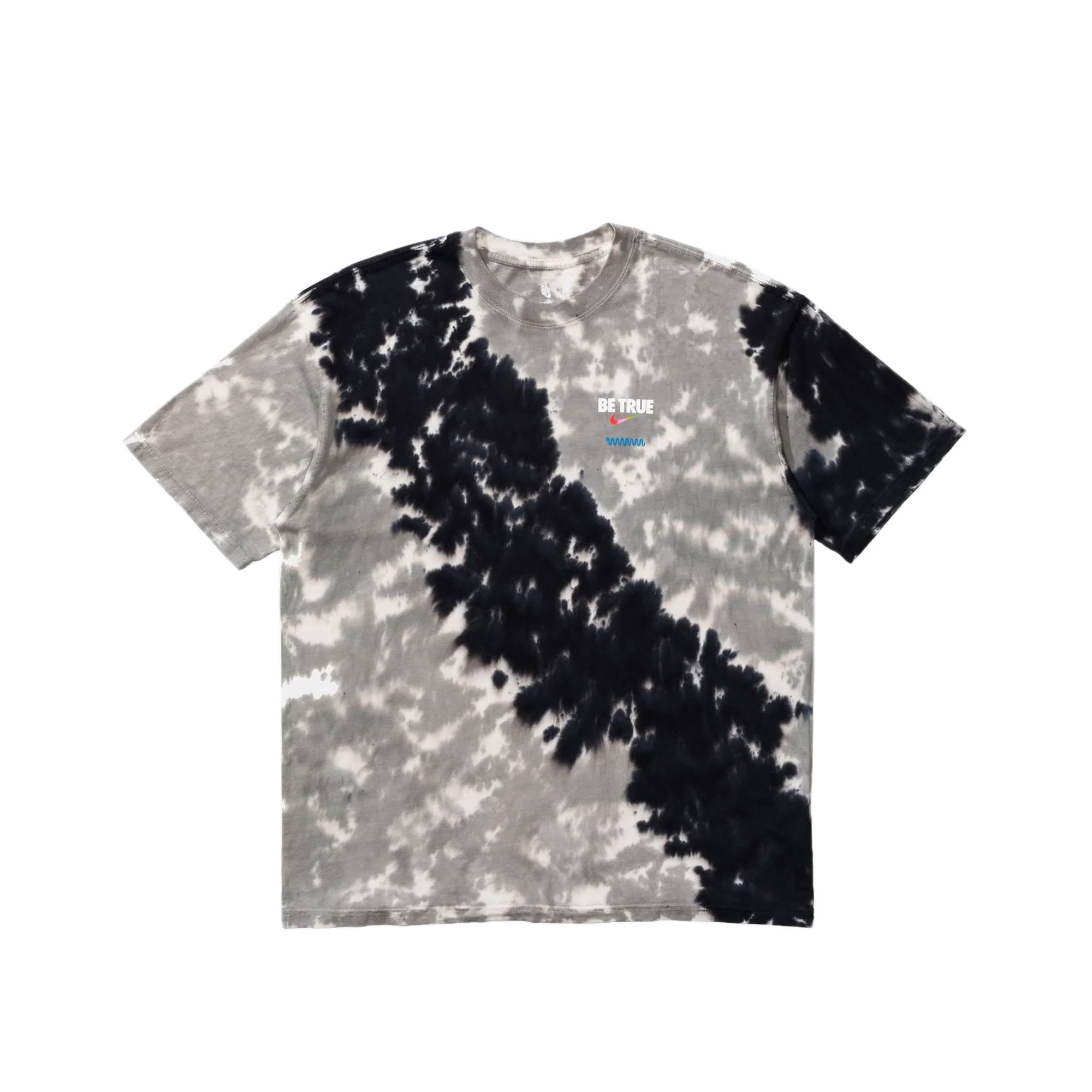 nike black and white tie dye