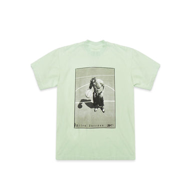 Reebok Allen Iverson Courtlife T-Shirt in Seafoam