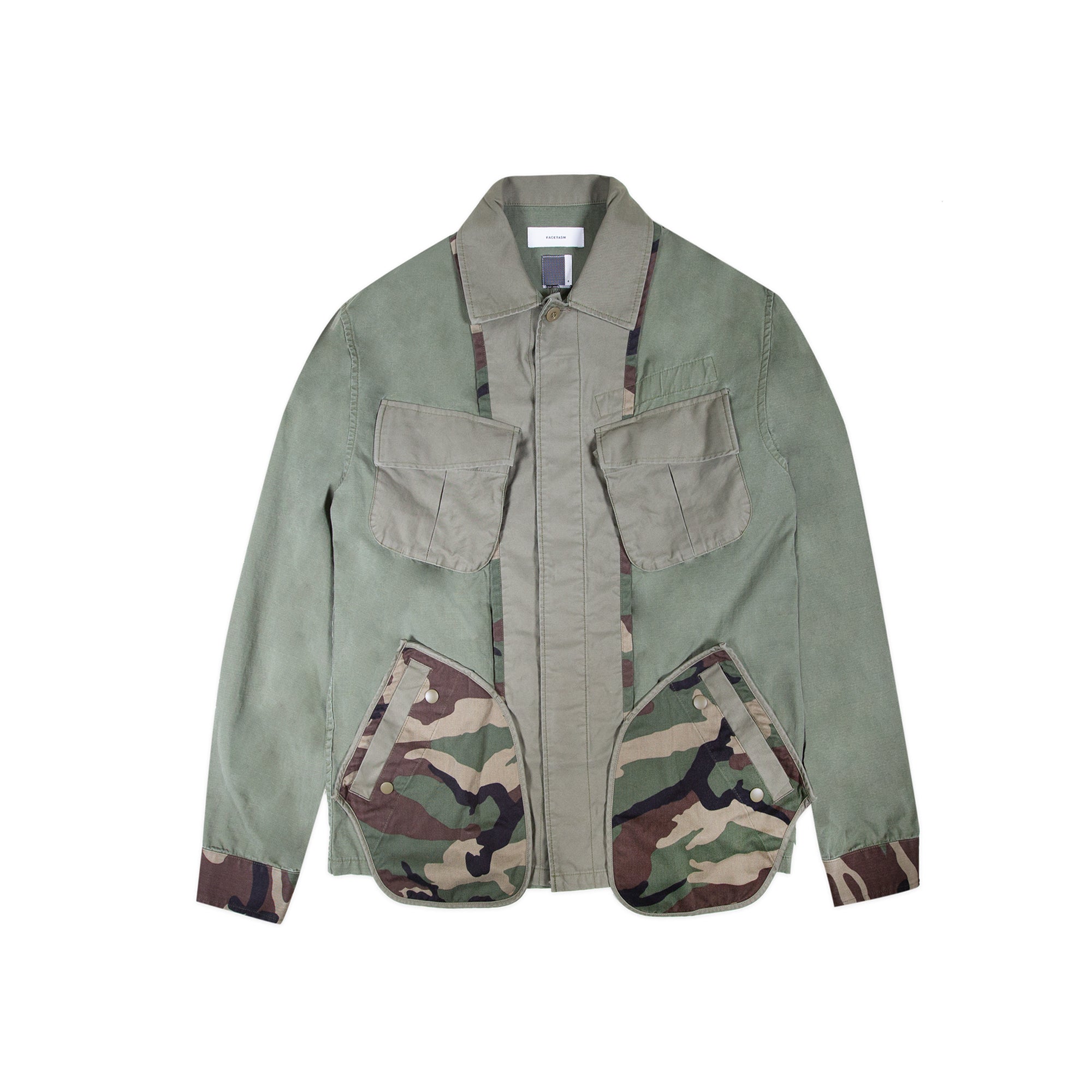 Facetasm 18aw CAMO MIX MA-1 ブルゾン CAMO MIX MA-1 (JK-M15