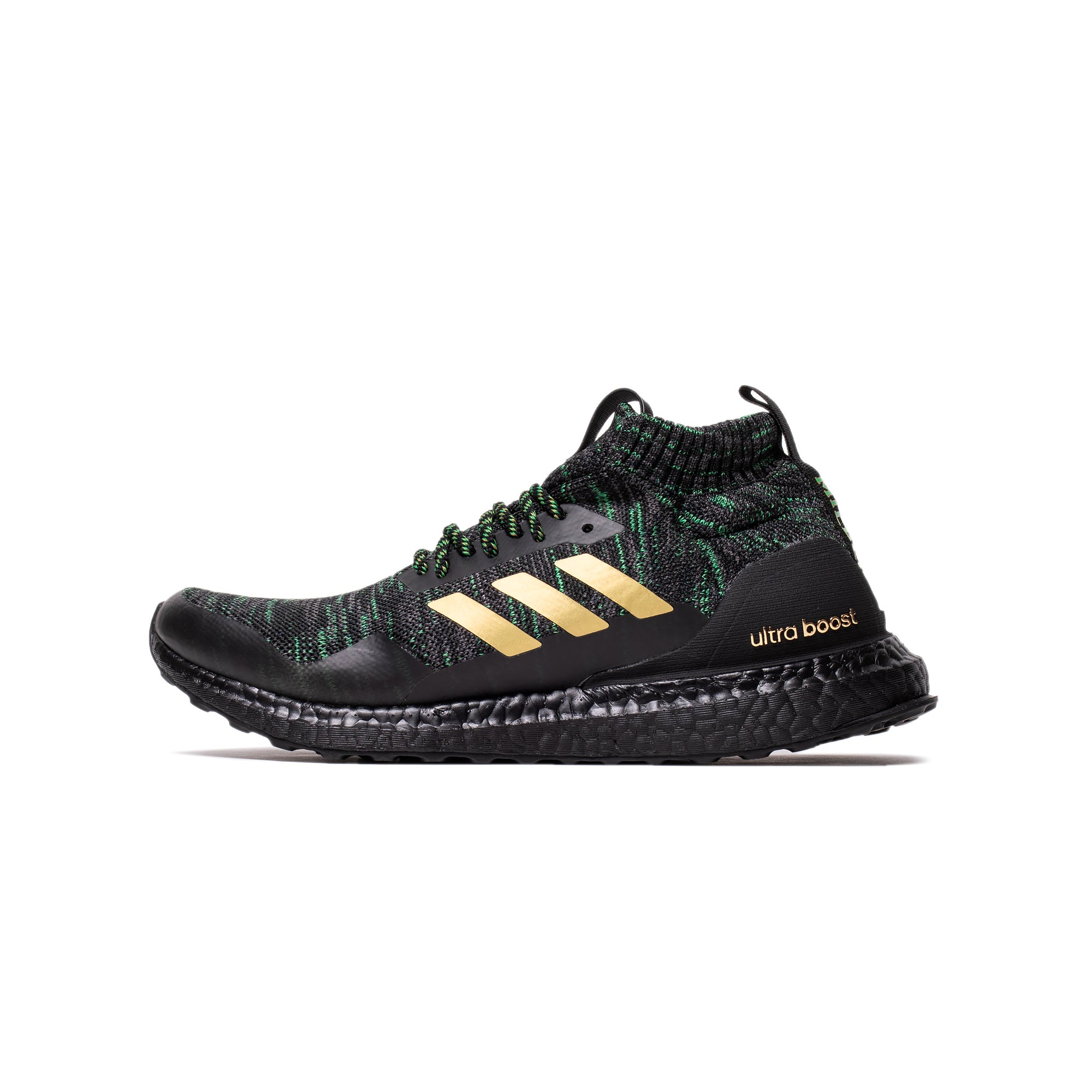 Adidas Men Ultra Boost DNA Mid x PE 'Black' Shoes Extra Butter Adidas Men Ultra Boost DNA Mid x PE 'Black' Shoes Extra Butter