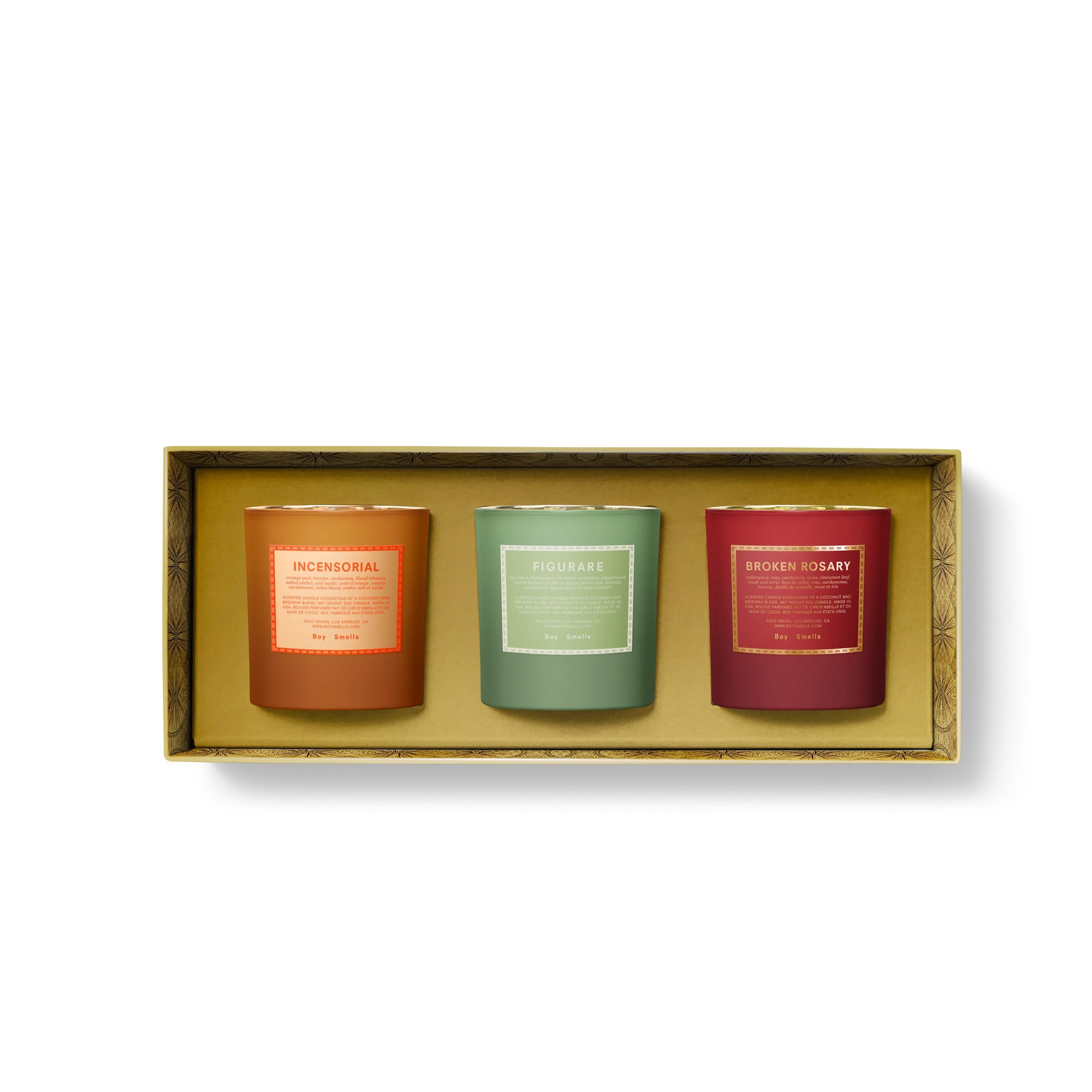 Boy Smells Holiday 22 Votive Trio 3 oz Candle Set – Extra Butter