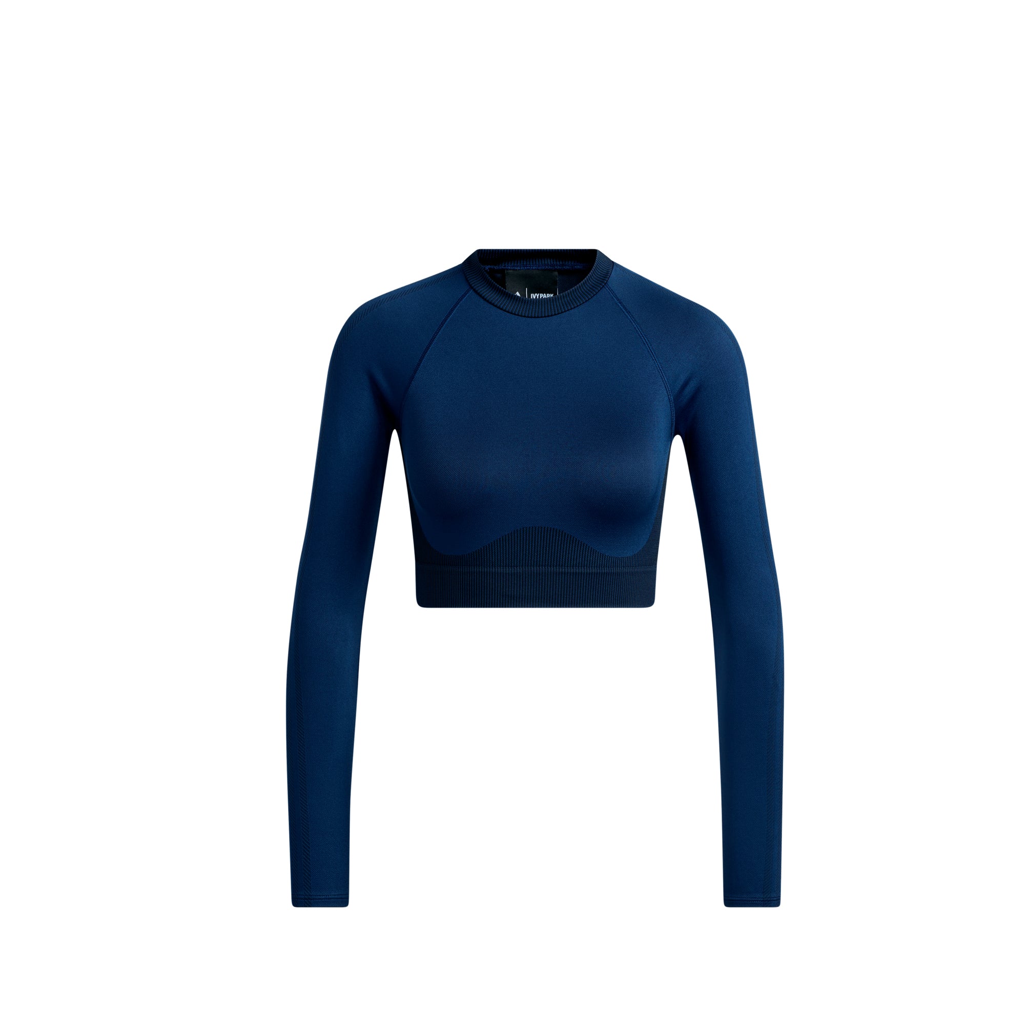 Adidas x Ivy Park Butter 2.0 Womens Knit Blue\' \'Dark Crop Top – Extra