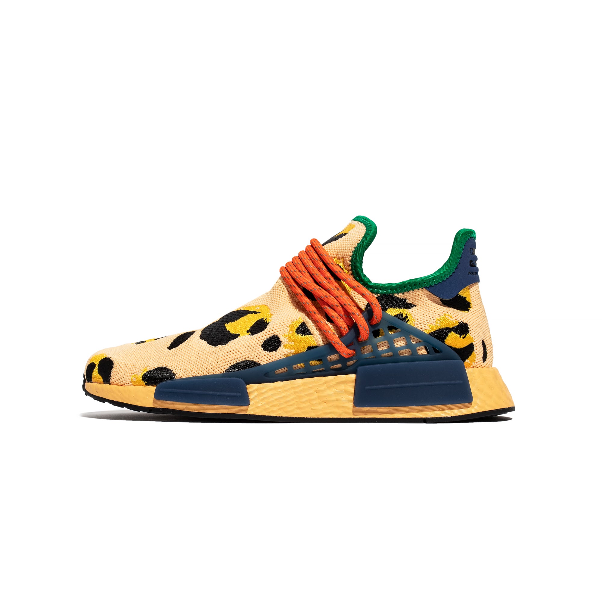 Adidas Mens HU NMD Animal Print Shoes Extra Butter Adidas Mens HU NMD Animal Print Shoes Extra Butter